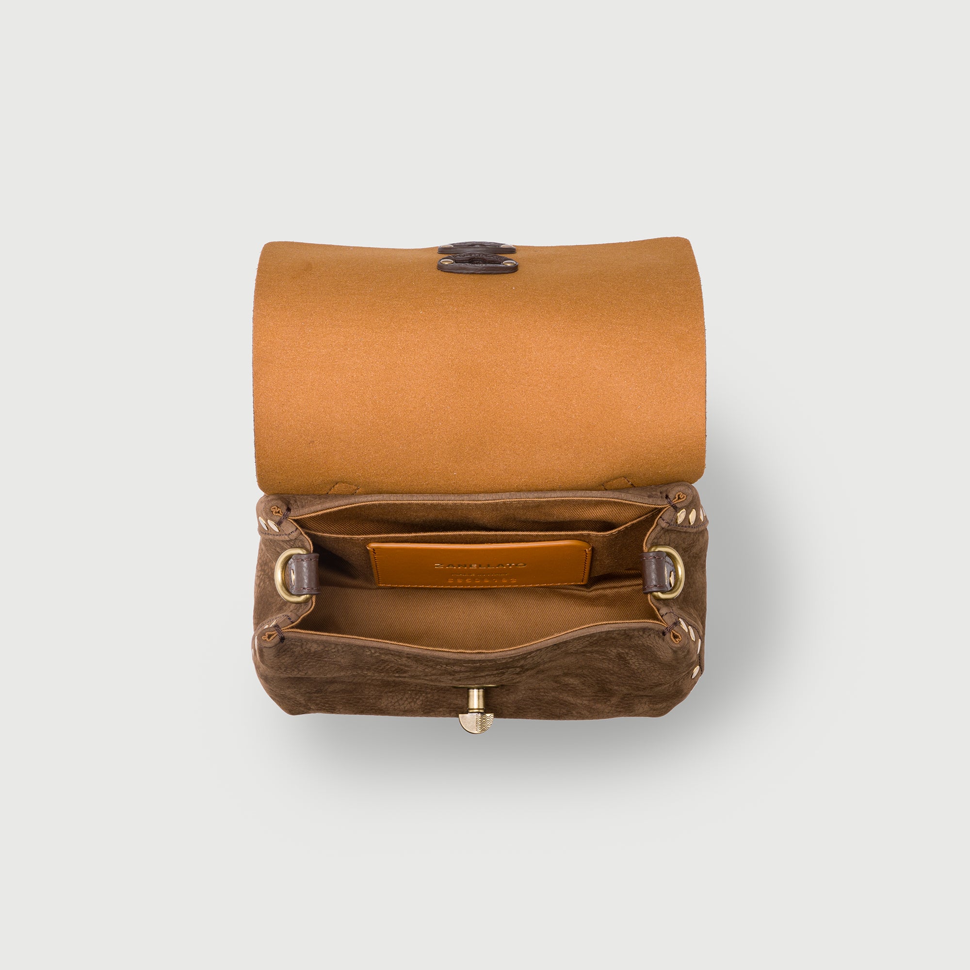 Zanellato Postina® Baby borsa marrone nabuk