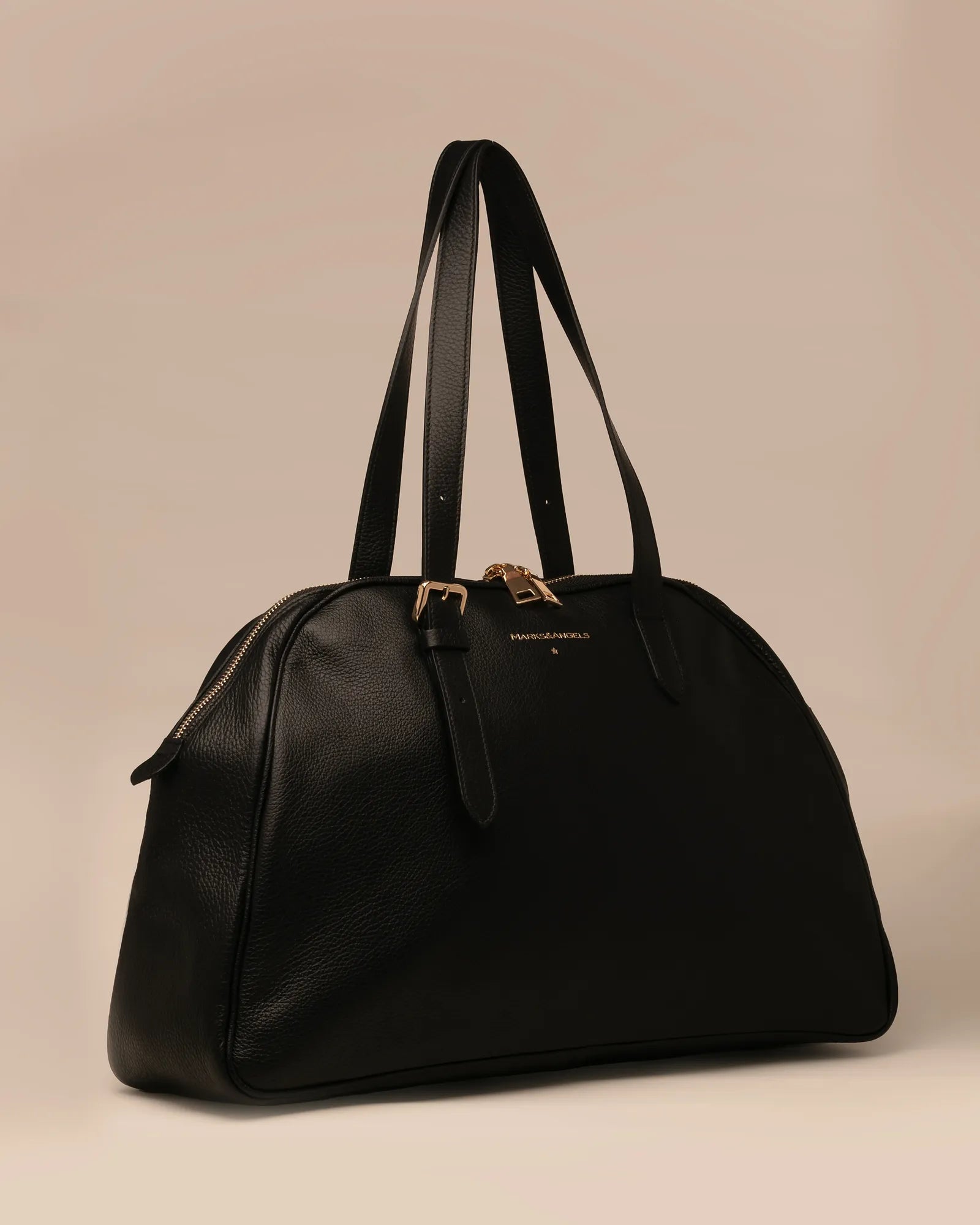 Marks&Angels Borse a Spalla Alessia Nero borsa oversize in pelle