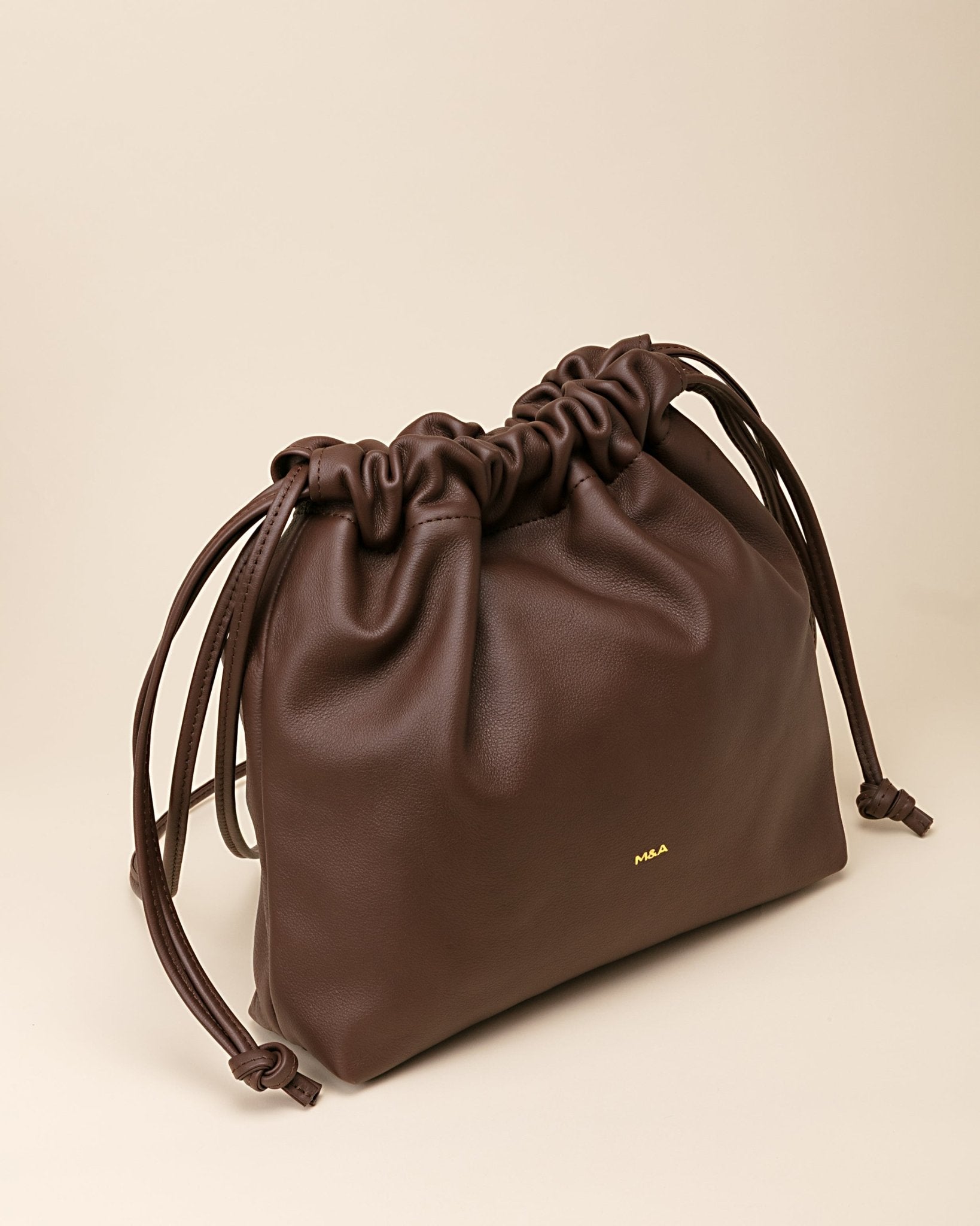 Marks&Angels Borse a Spalla Mini Sabri Castagno borsa a spalla in pelle
