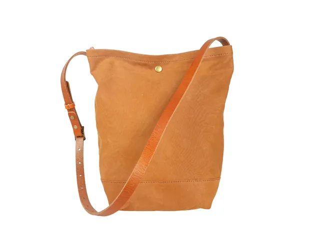 Crazy Lou sac en coton et cuir 7350 borsa in cotone