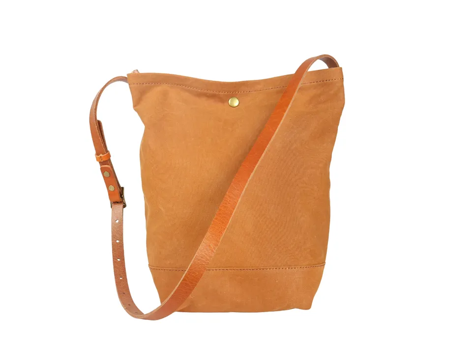 Crazy Lou sac en coton et cuir 7350 borsa in cotone