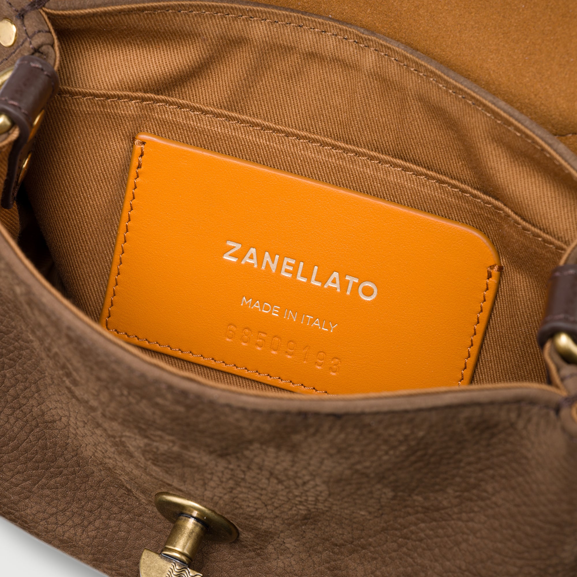 Zanellato Postina® Baby borsa marrone nabuk
