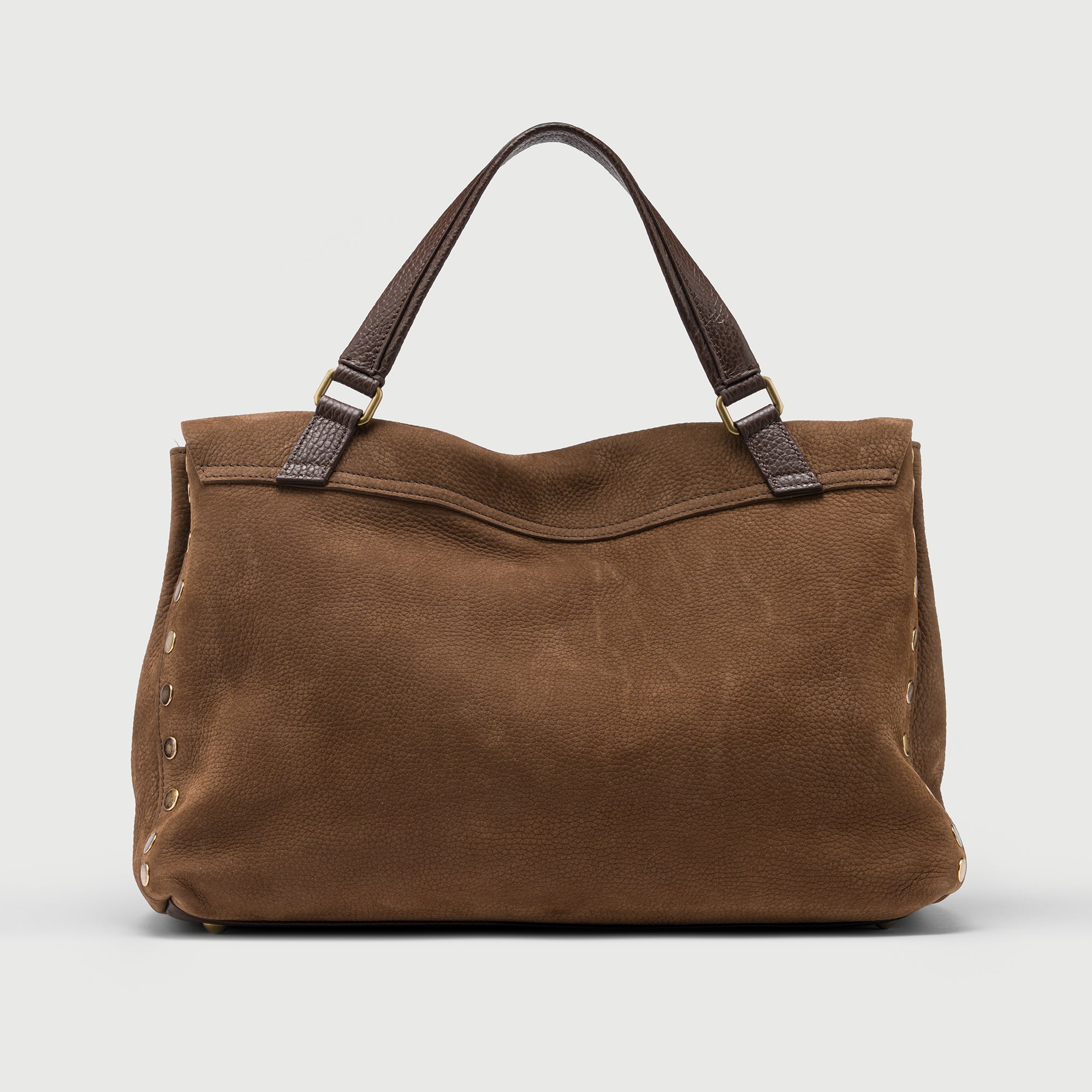 Zanellato Postina® borsa M marrone in nabuk