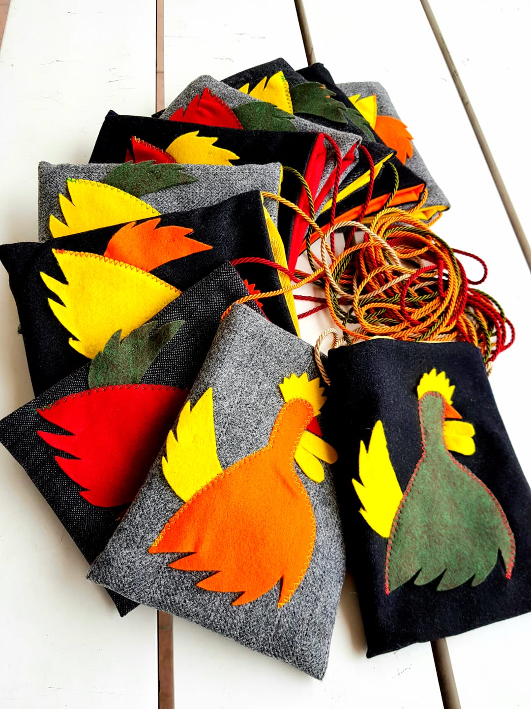 Borseggi Tibetane – le tracolla Borsina tracolla La Gallina 009