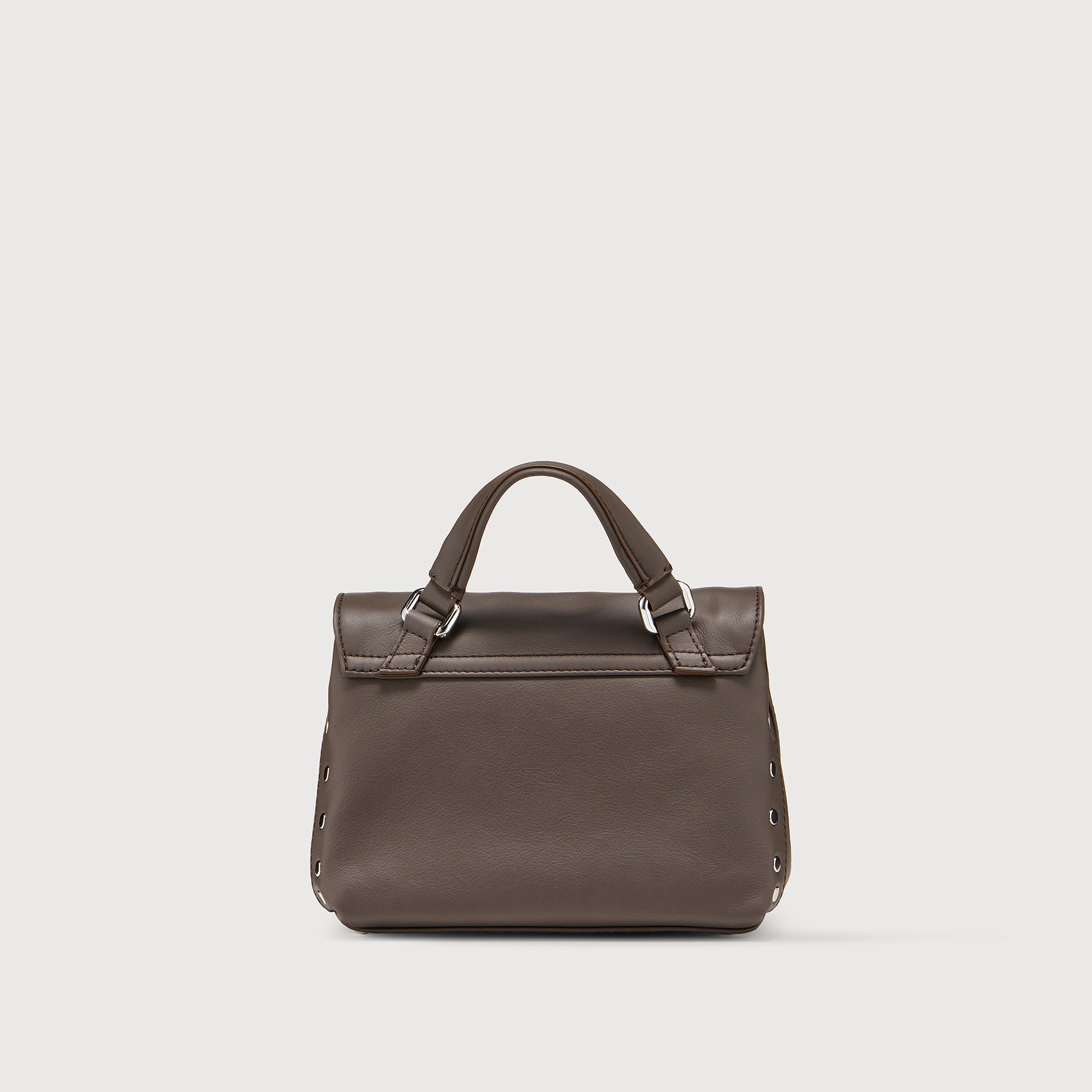 Zanellato Postina® Baby borsa marrone Gianduiotto pelle liscia