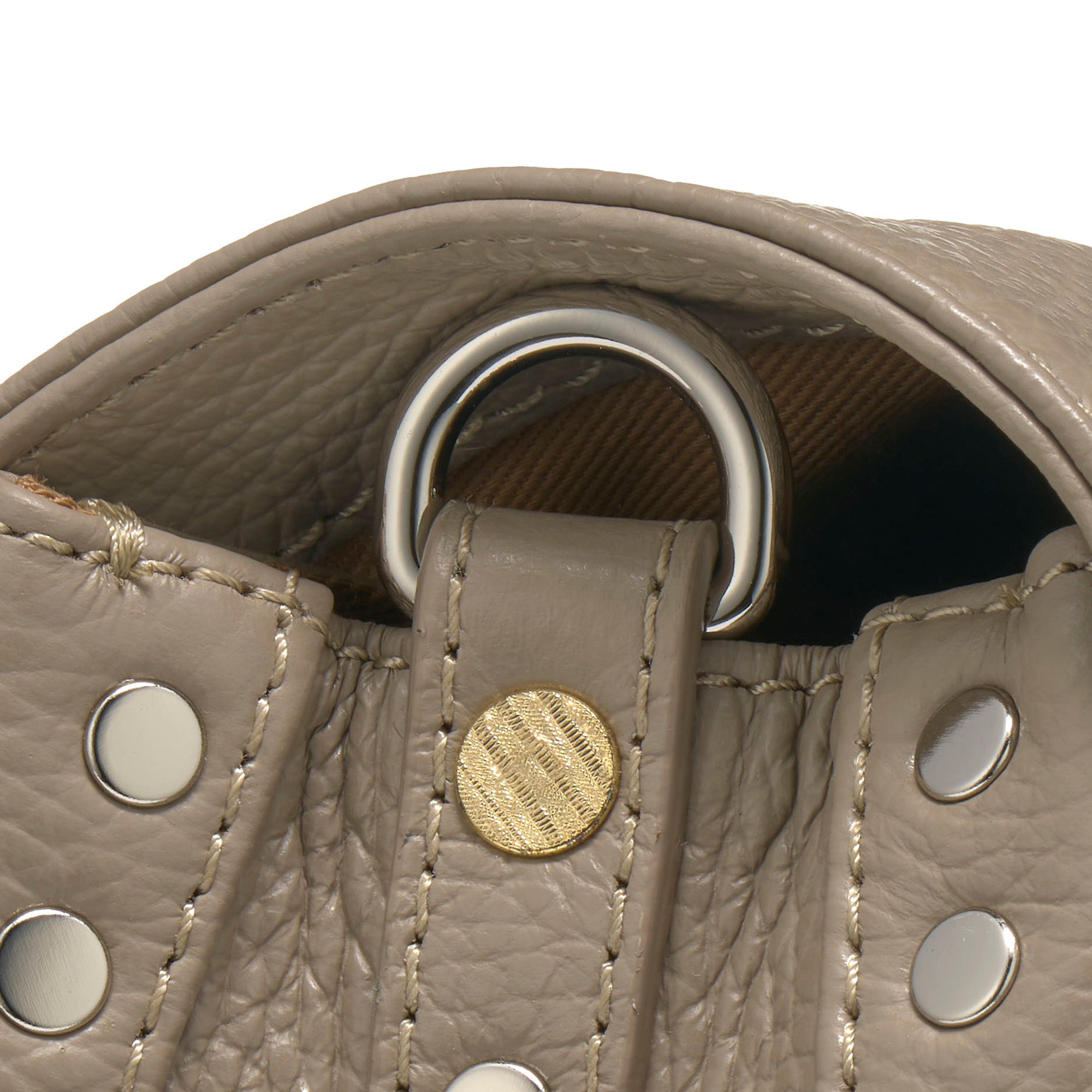 Zanellato Postina® Baby borsa grigia in pelle martellata