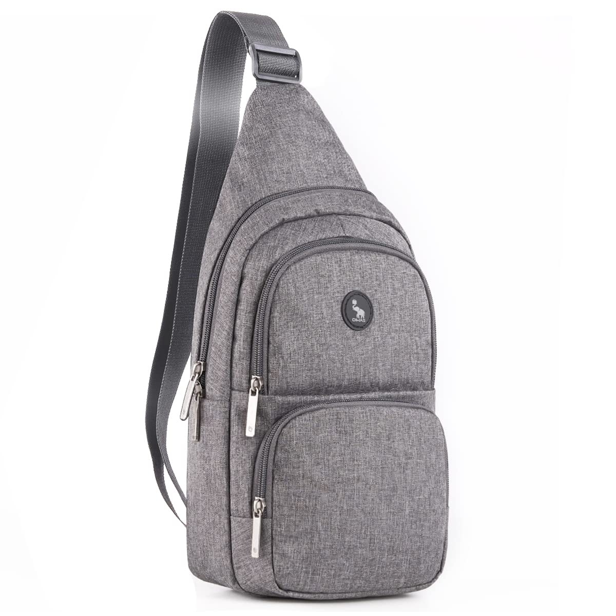 OIWAS Sling Bags borsa monospalla blu impermeabile 9 tasche
