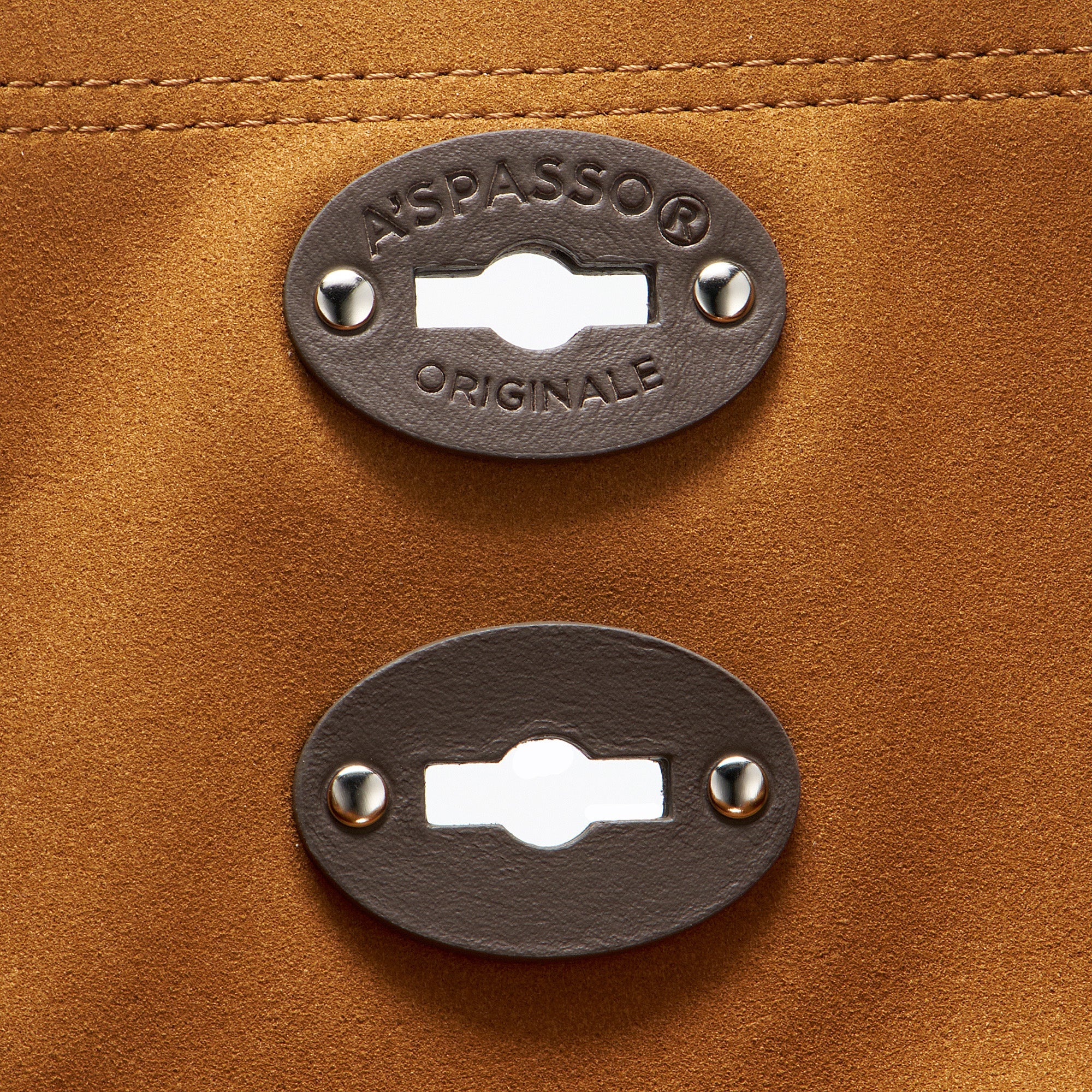 Zanellato A' Spasso® M borsa tote marrone pelle liscia
