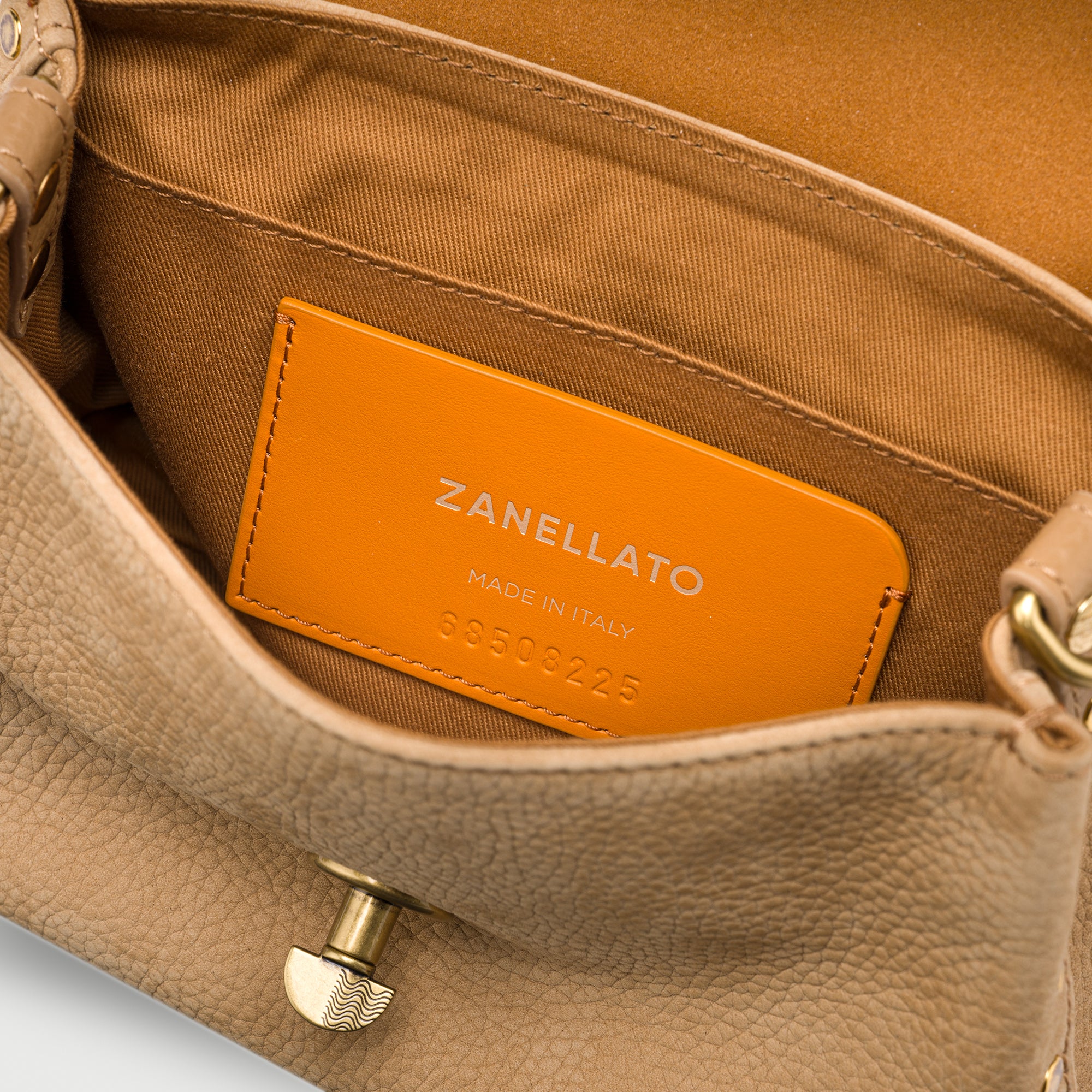 Zanellato Postina® Baby borsa beige San Gimignano in nabuk