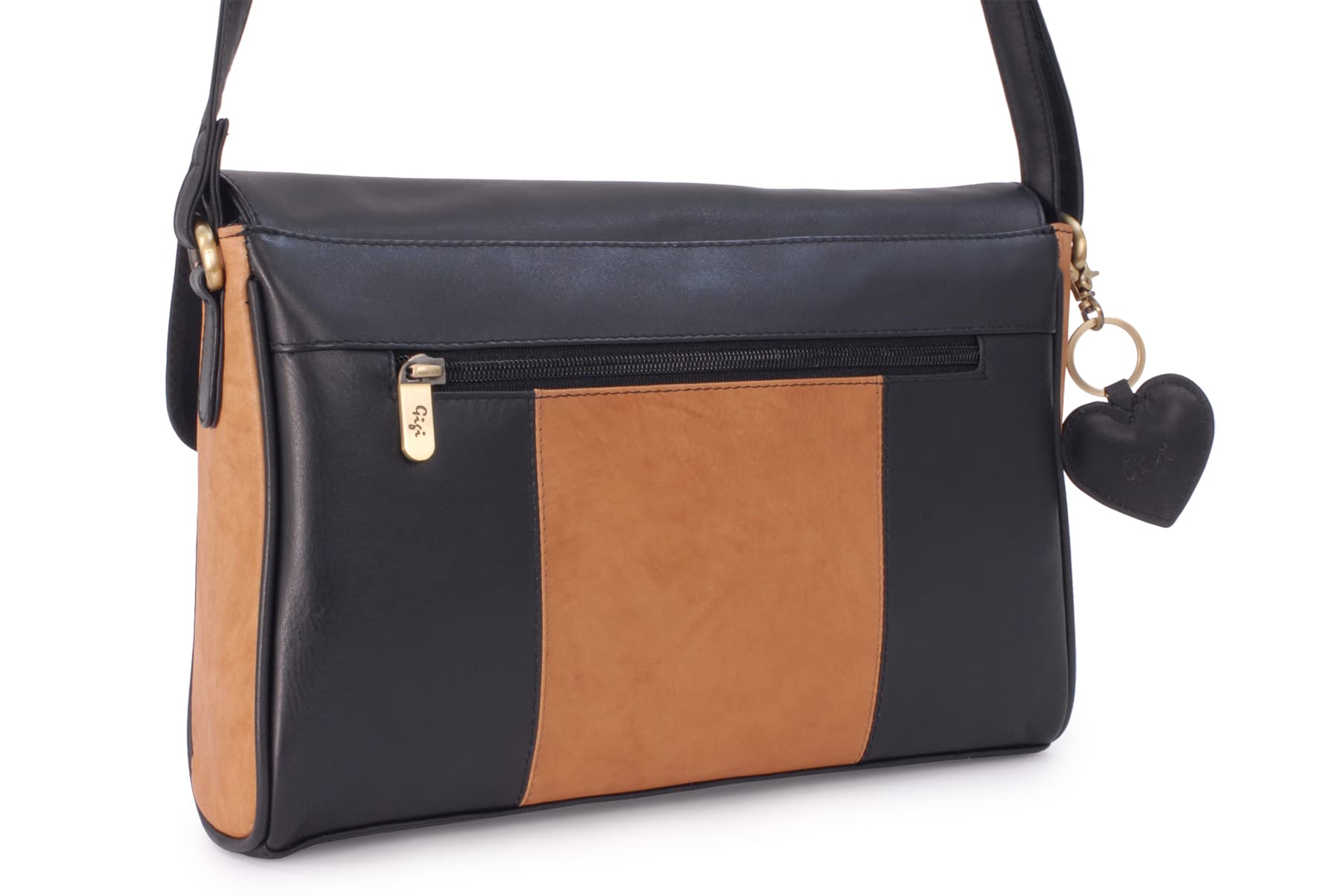 Gigi Othello Collection 6816 borsa a tracolla miele in pelle