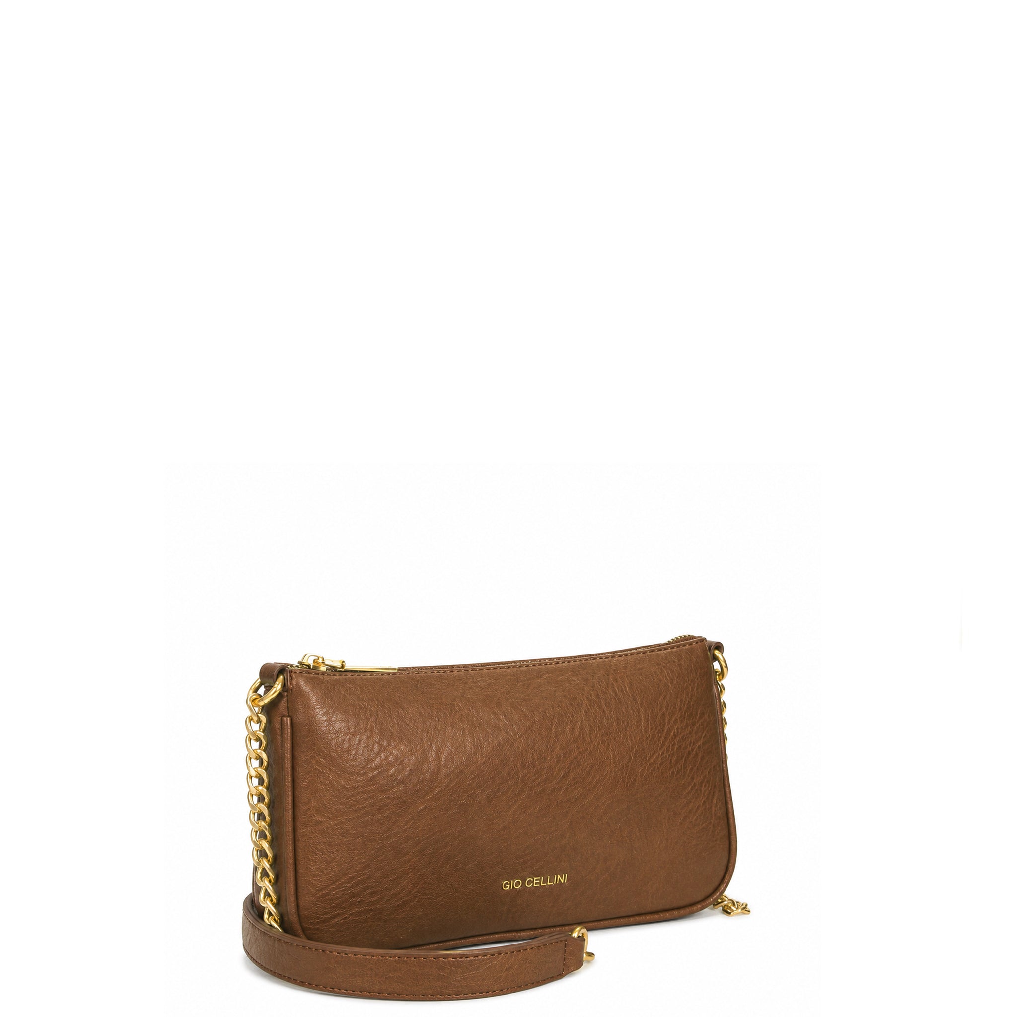 Gio Cellini Borse Pochette pochette bordeaux effetto vintage