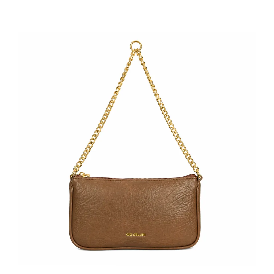 Gio Cellini BORSE Pochette Pochette marrone in ecopelle