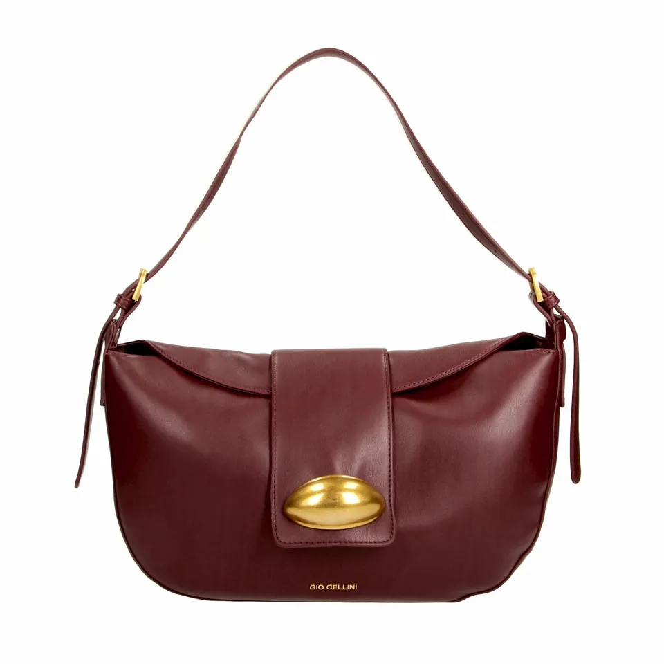 Gio Cellini BORSE Maxi Bag borsa a spalla bordeaux ecopelle