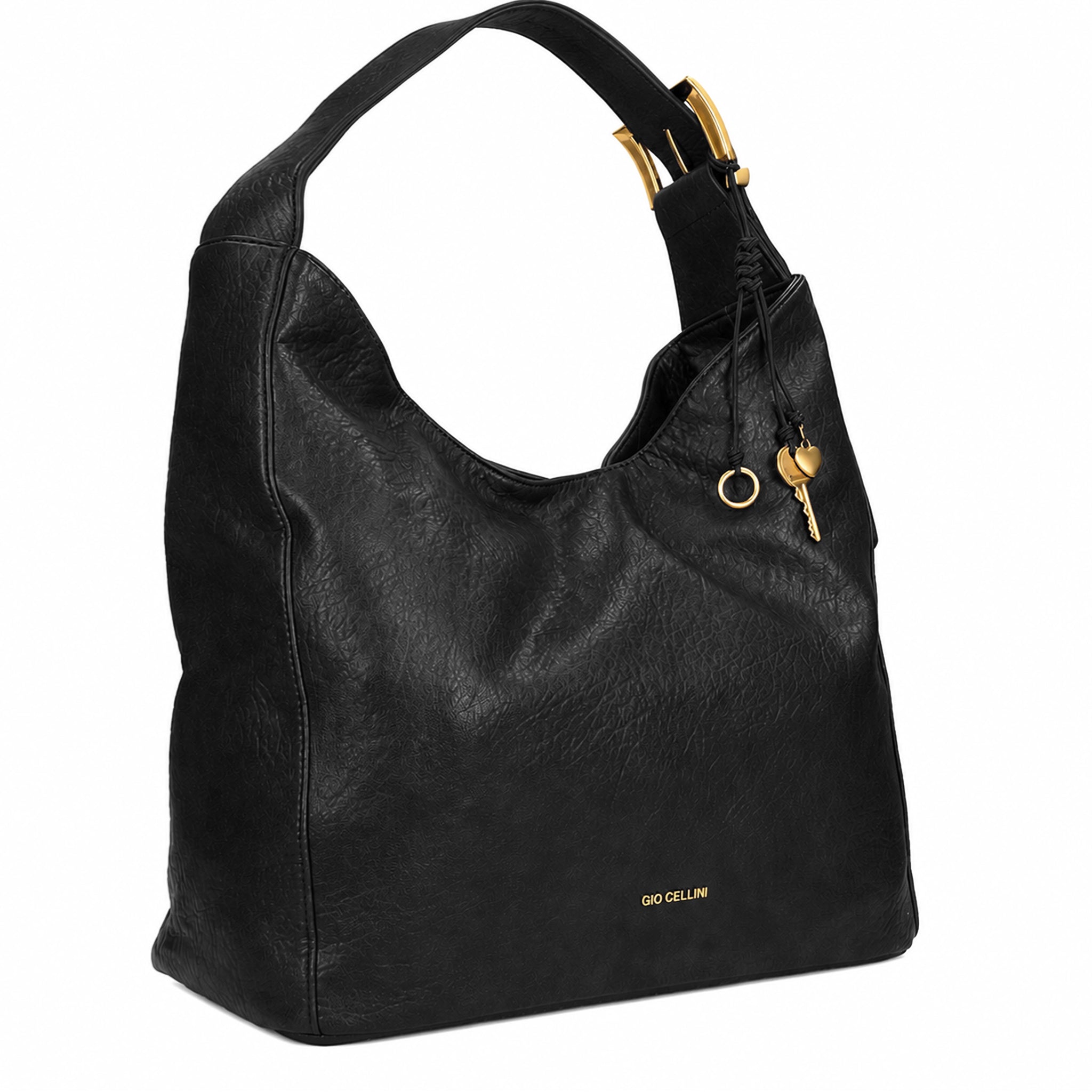 Gio Cellini BORSE Maxi Bag borsa marrone ecopelle vintage