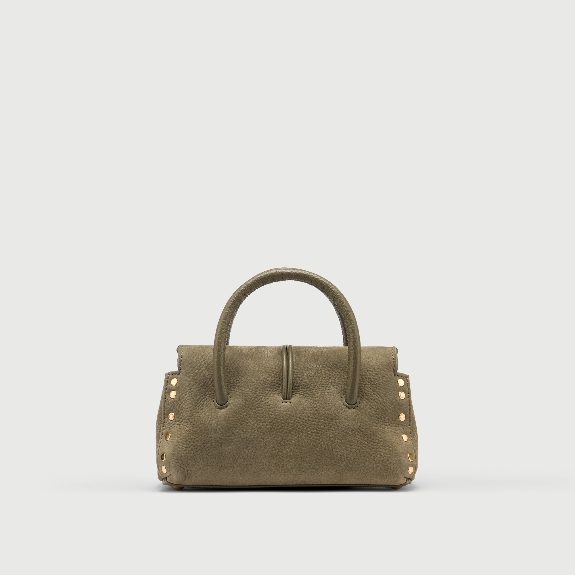 Zanellato Dotta® Baby borsa verde in nabuk