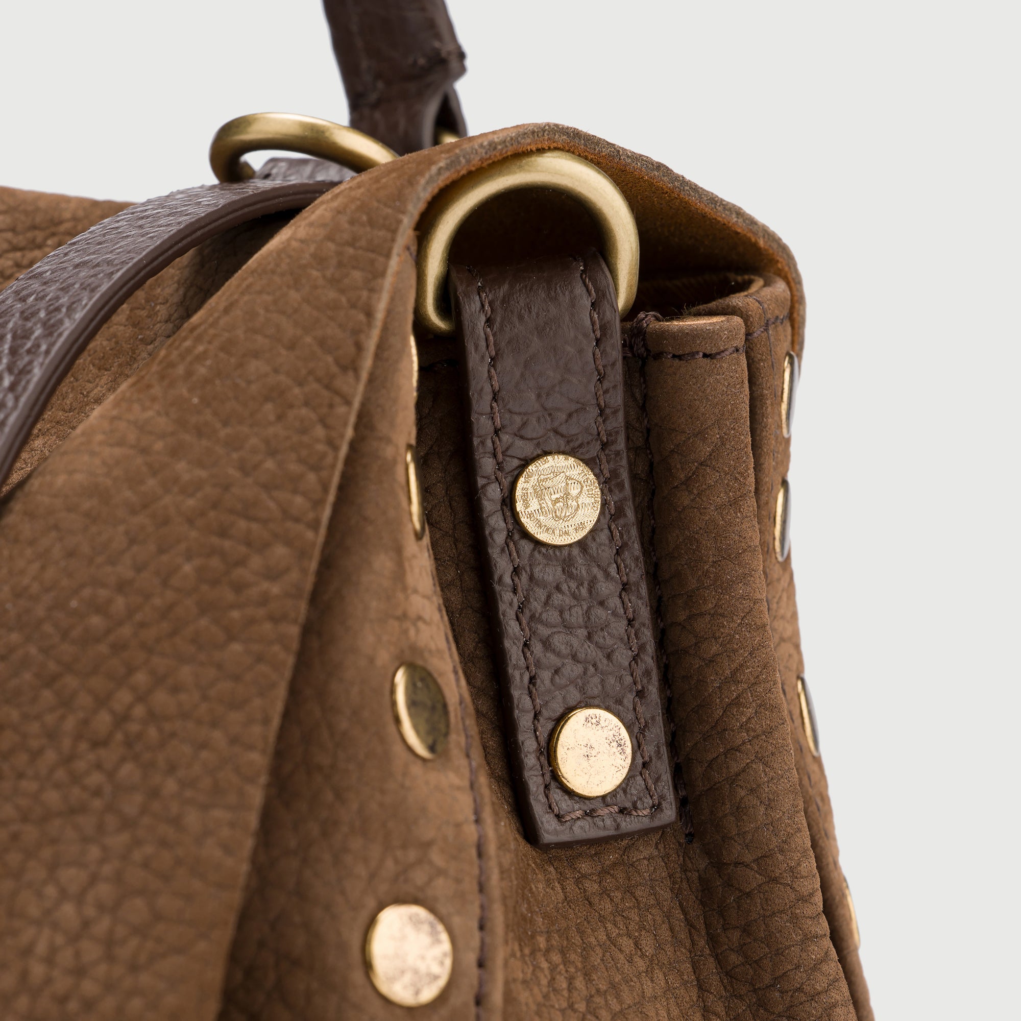 Zanellato Postina® RE S borsa marrone nabuk