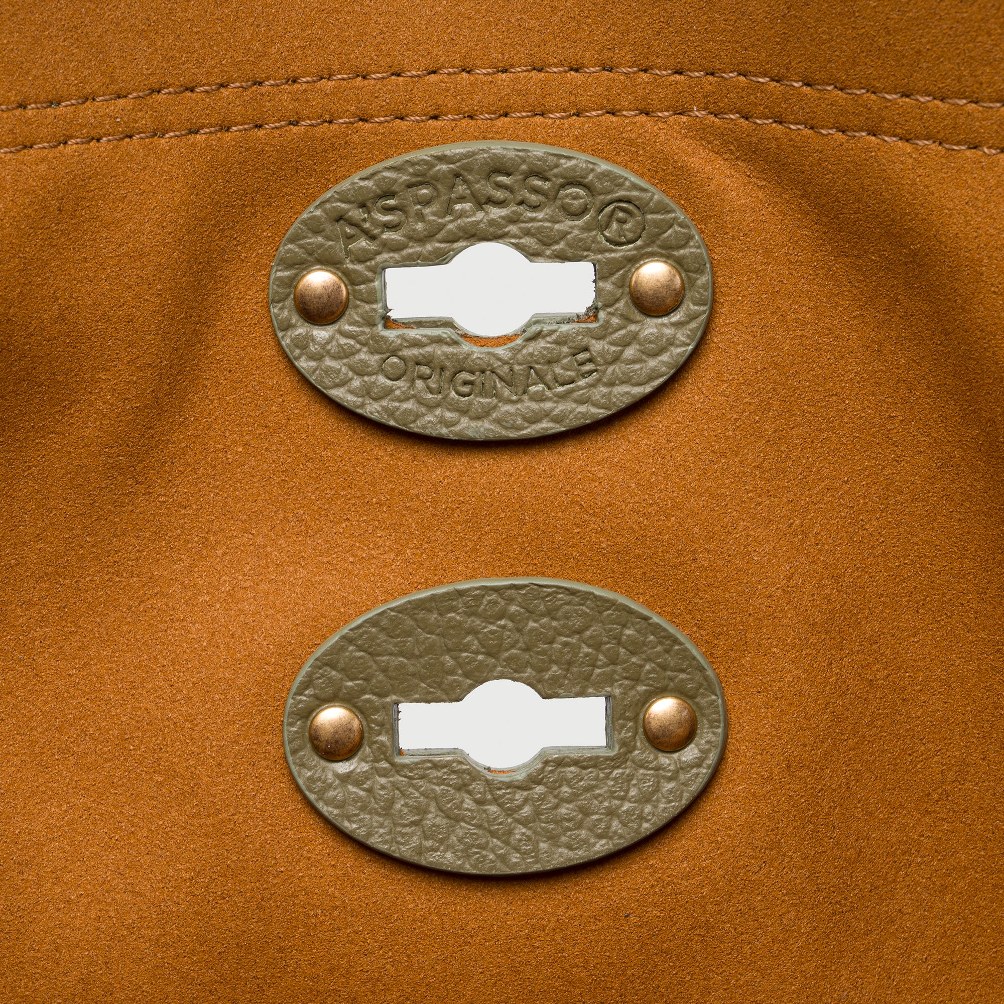 Zanellato A' Spasso® M borsa verde in nabuk
