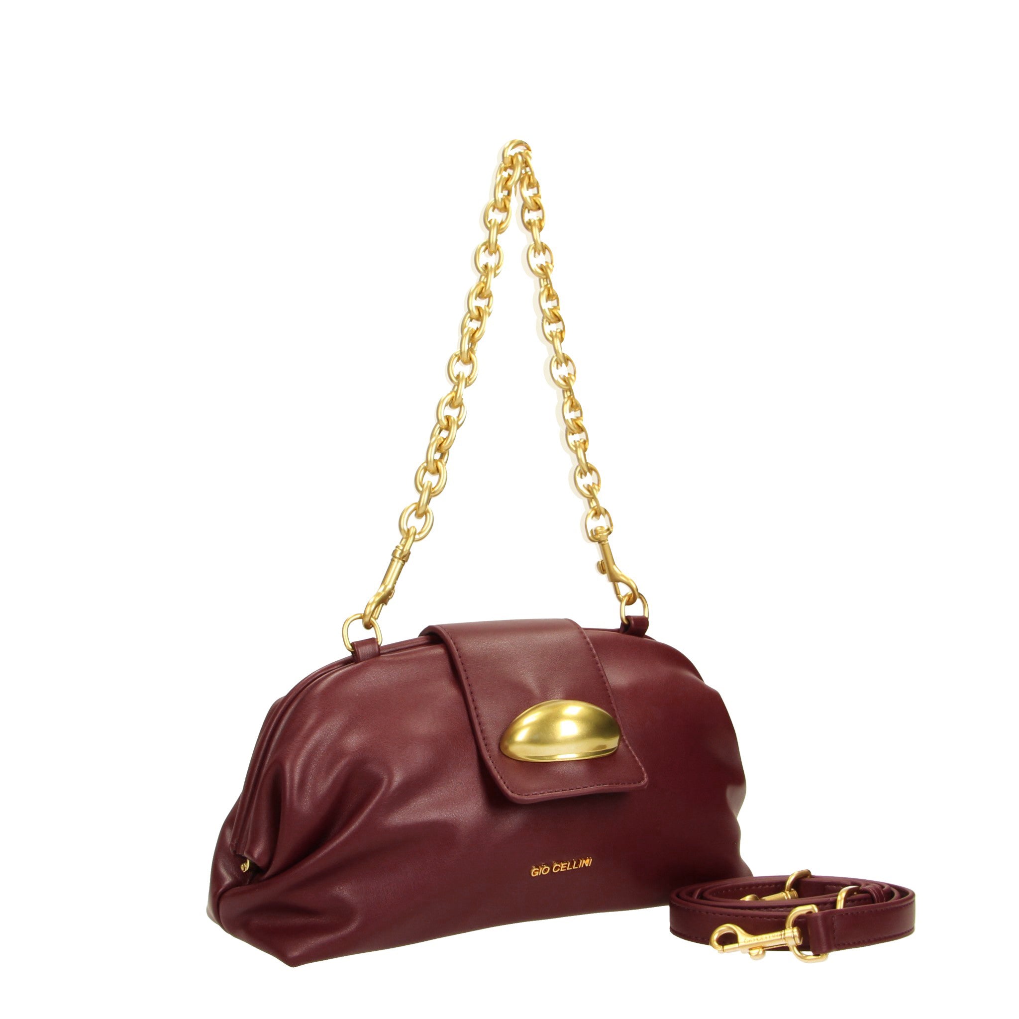 Gio Cellini Mini Bags Clutch clutch nero in ecopelle