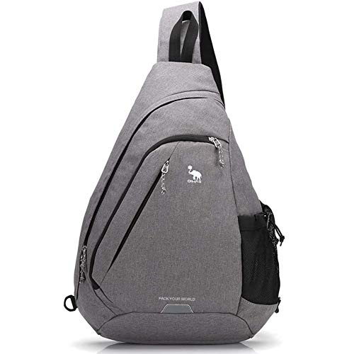 OIWAS Sling Bags zaino monospalla grigio 18 L impermeabile