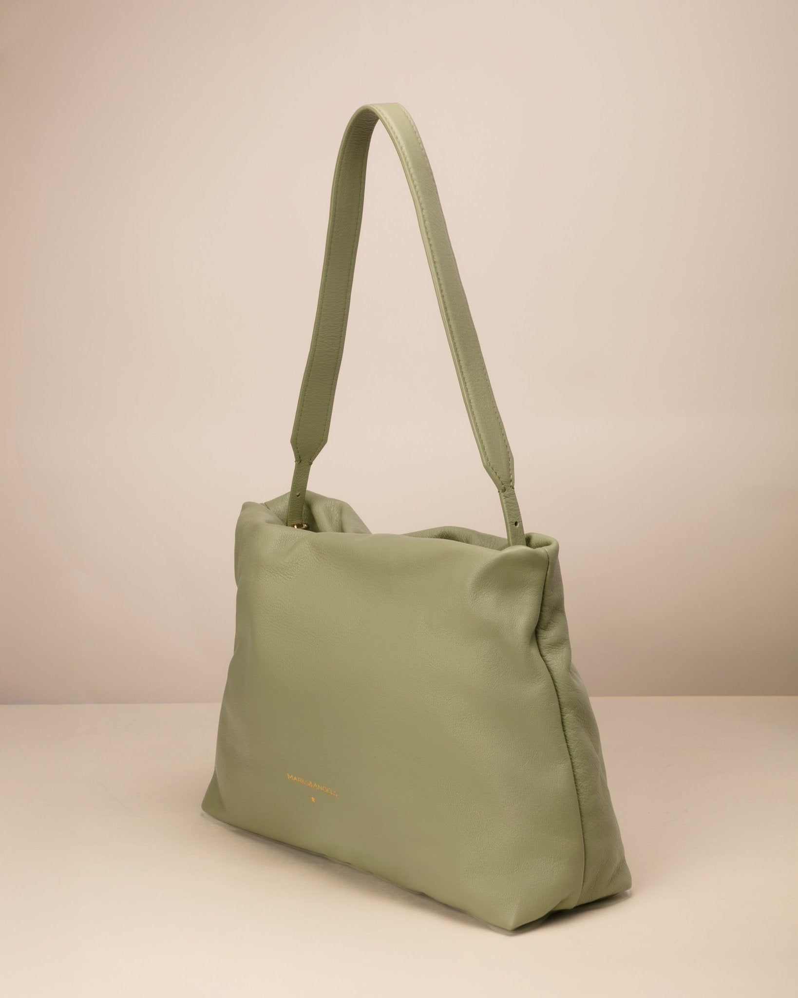 Marks&Angels Borse a Tracolla Michela Olive borsa a tracolla pelle liscia