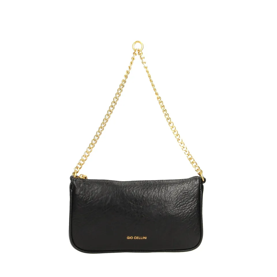 Gio Cellini BORSE pochette marrone 25x13x5 cm in ecopelle