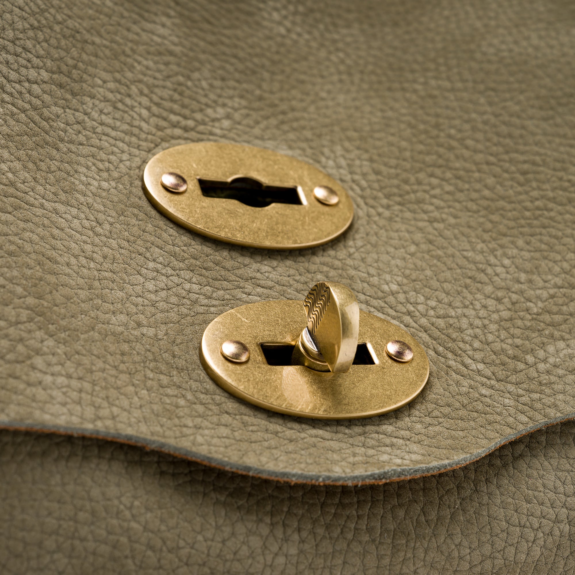 Zanellato Postina® S borsa verde Altopiano di Asiago in nabuk