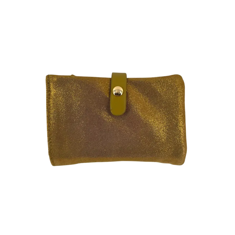 Crazy Lou Porte feuille en cuir 6788 portafoglio in pelle scamosciata glitter