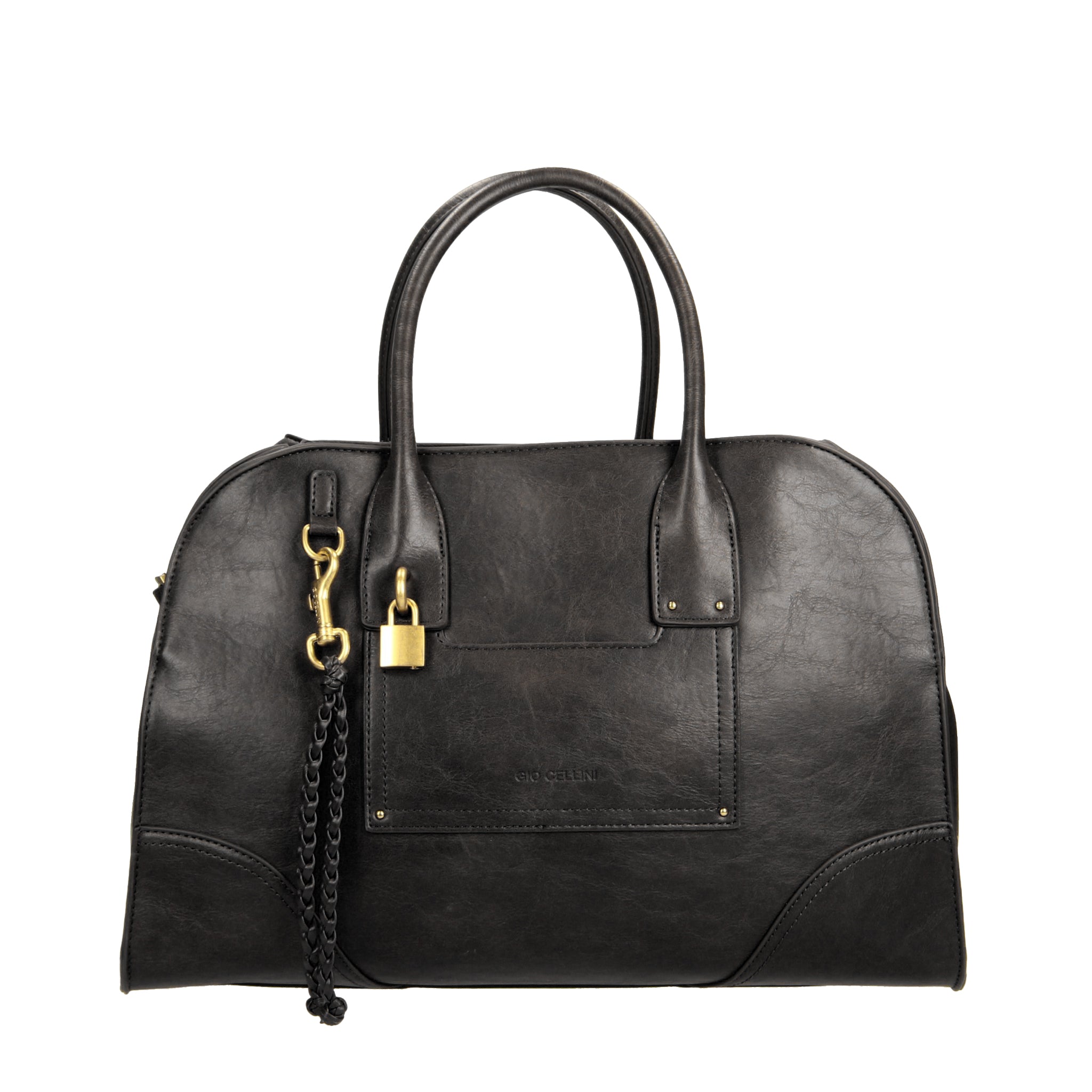 Gio Cellini BORSE Maxi Bag borsa Camel in ecopelle vintage
