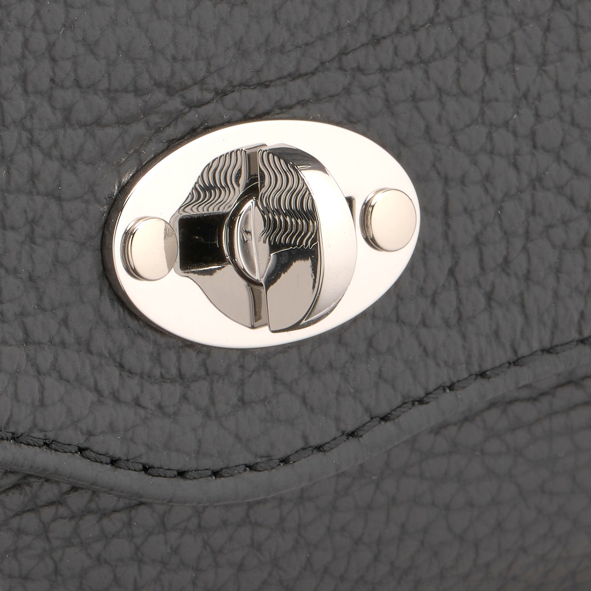 Zanellato Postina® Baby in Black Nero borsa in pelle martellata