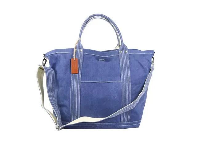 Crazy Lou Sac en coton 7293 borsa in cotone e pelle