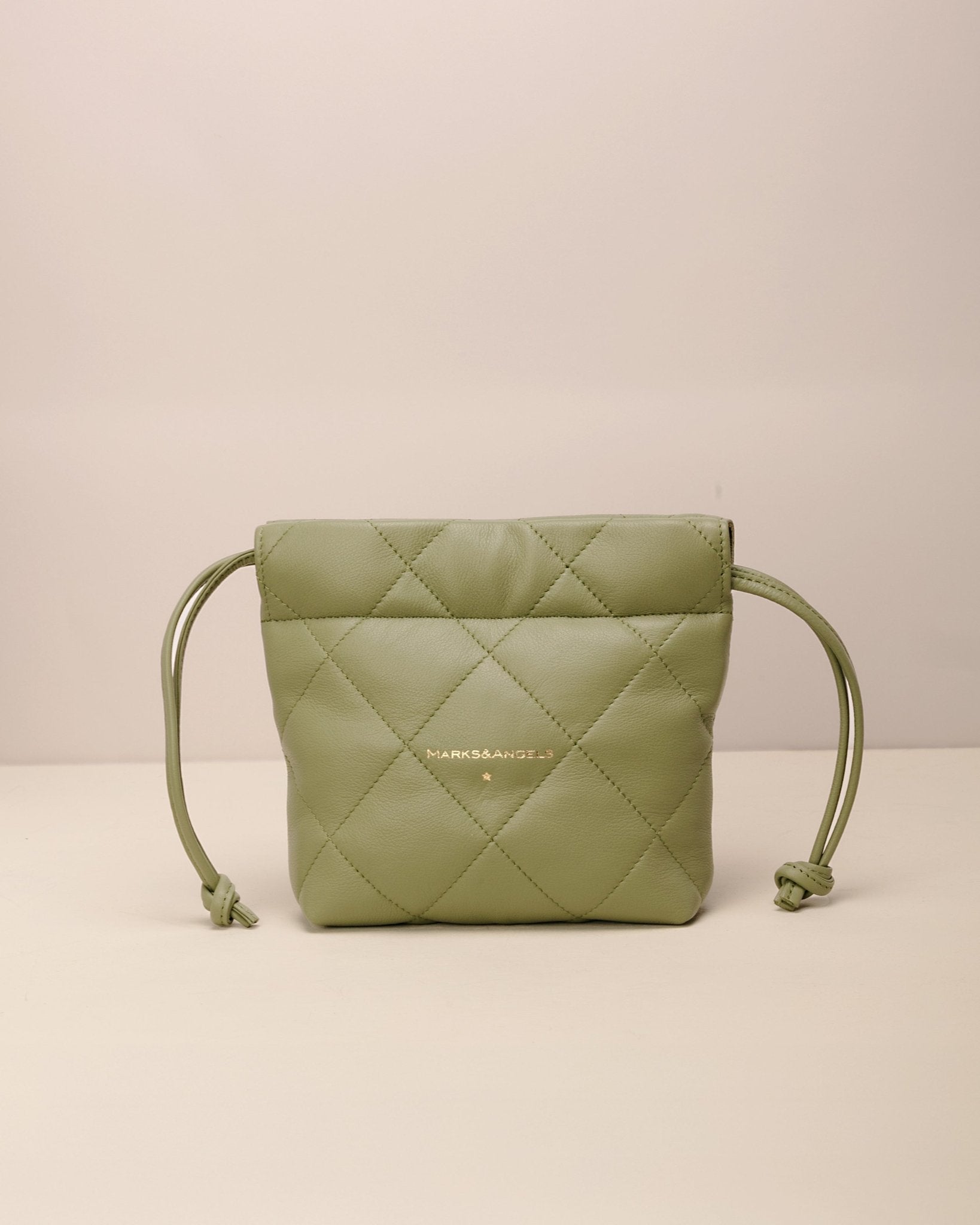 Marks&Angels Borse a Spalla Amelie Olive borsa a spalla mini in pelle