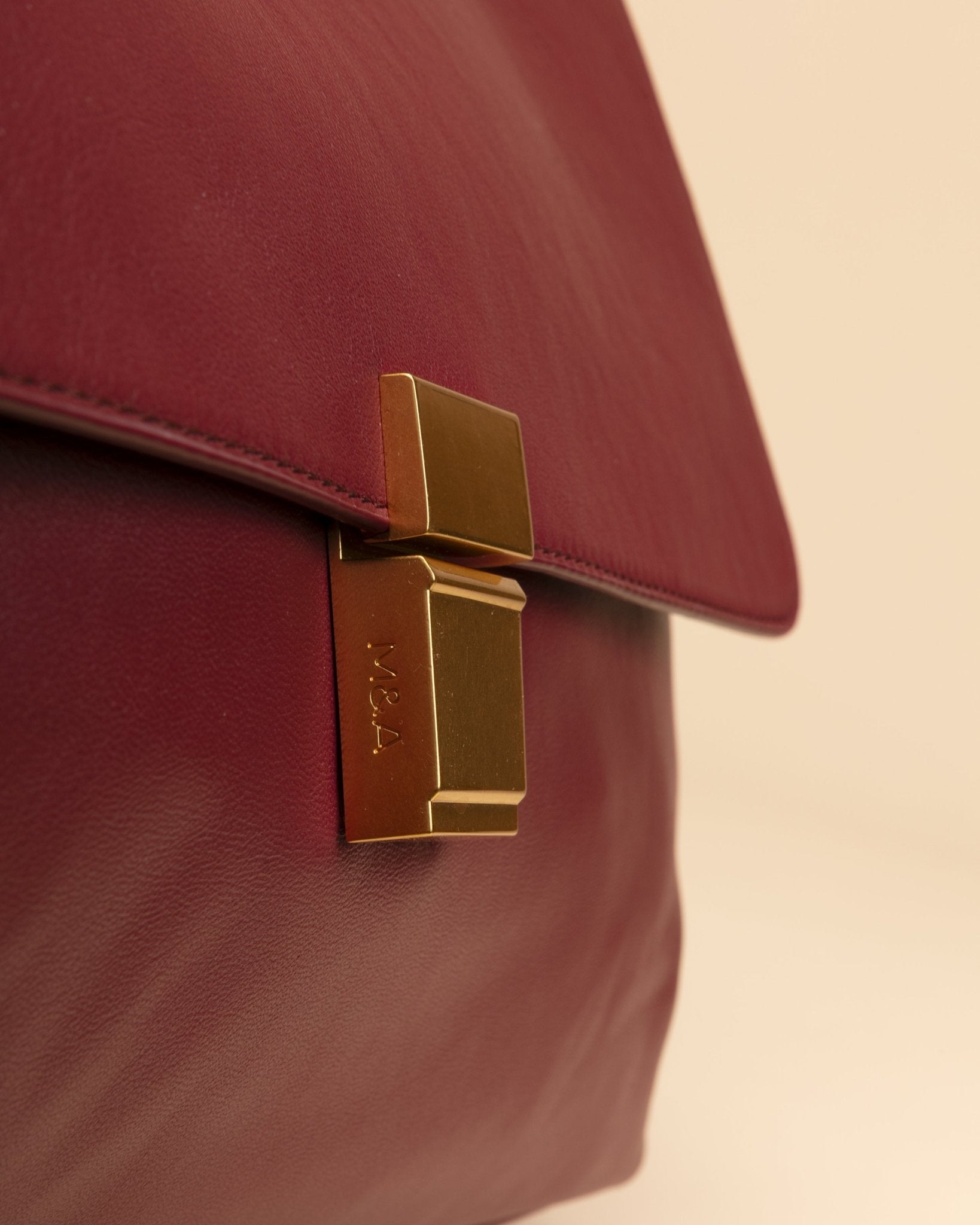 Marks&Angels Borse a Spalla Niki borsa cremisi in pelle