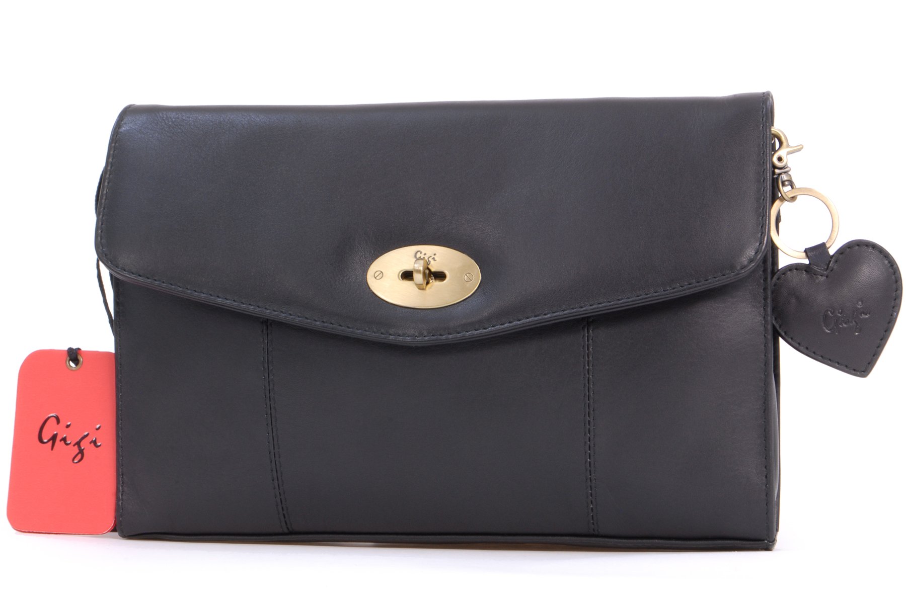 Gigi Othello Collection 8757G pochette nera in pelle