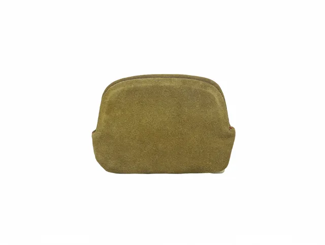 Crazy Lou Pochette en cuir 7391 pochette in camoscio con fermaglio