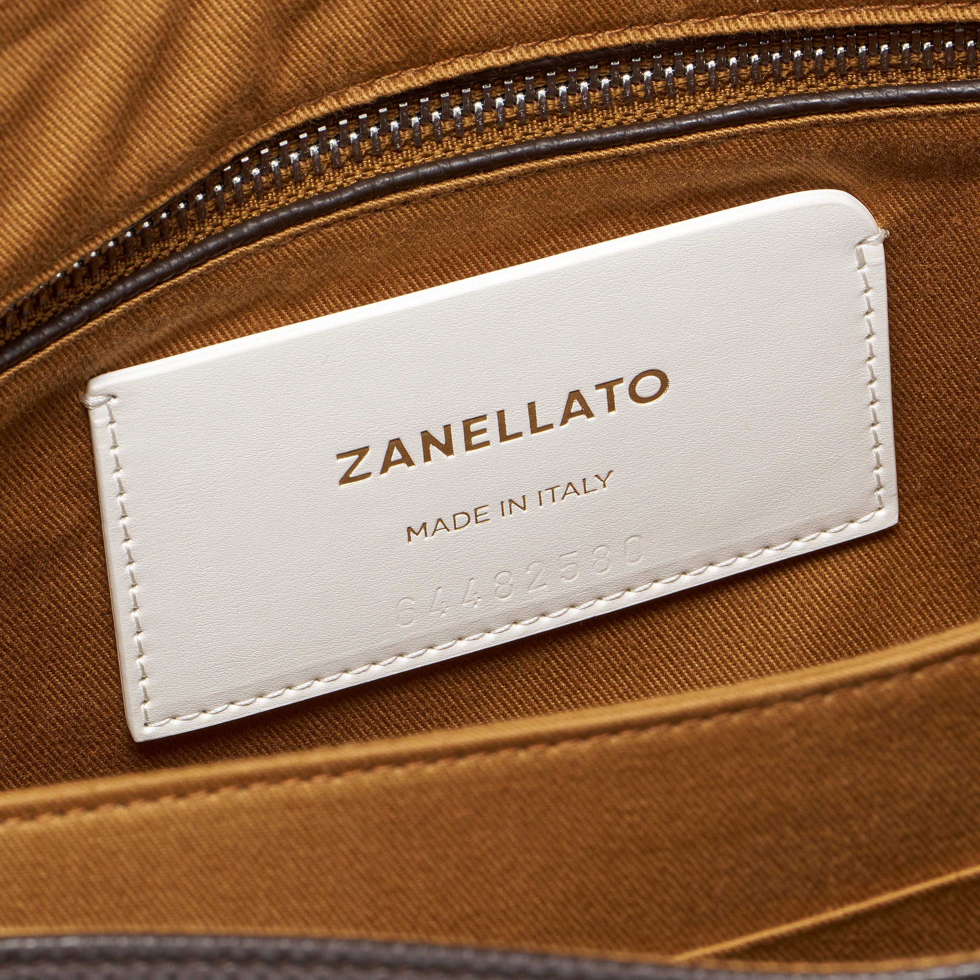 Zanellato Postina® M borsa marrone pelle martellata