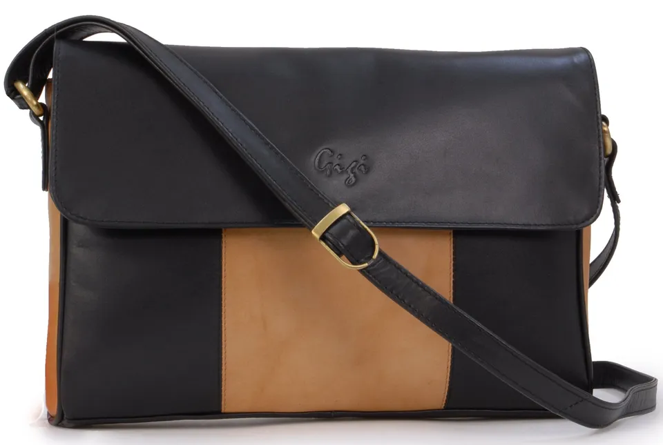Gigi Othello Collection 6816 borsa a tracolla miele in pelle