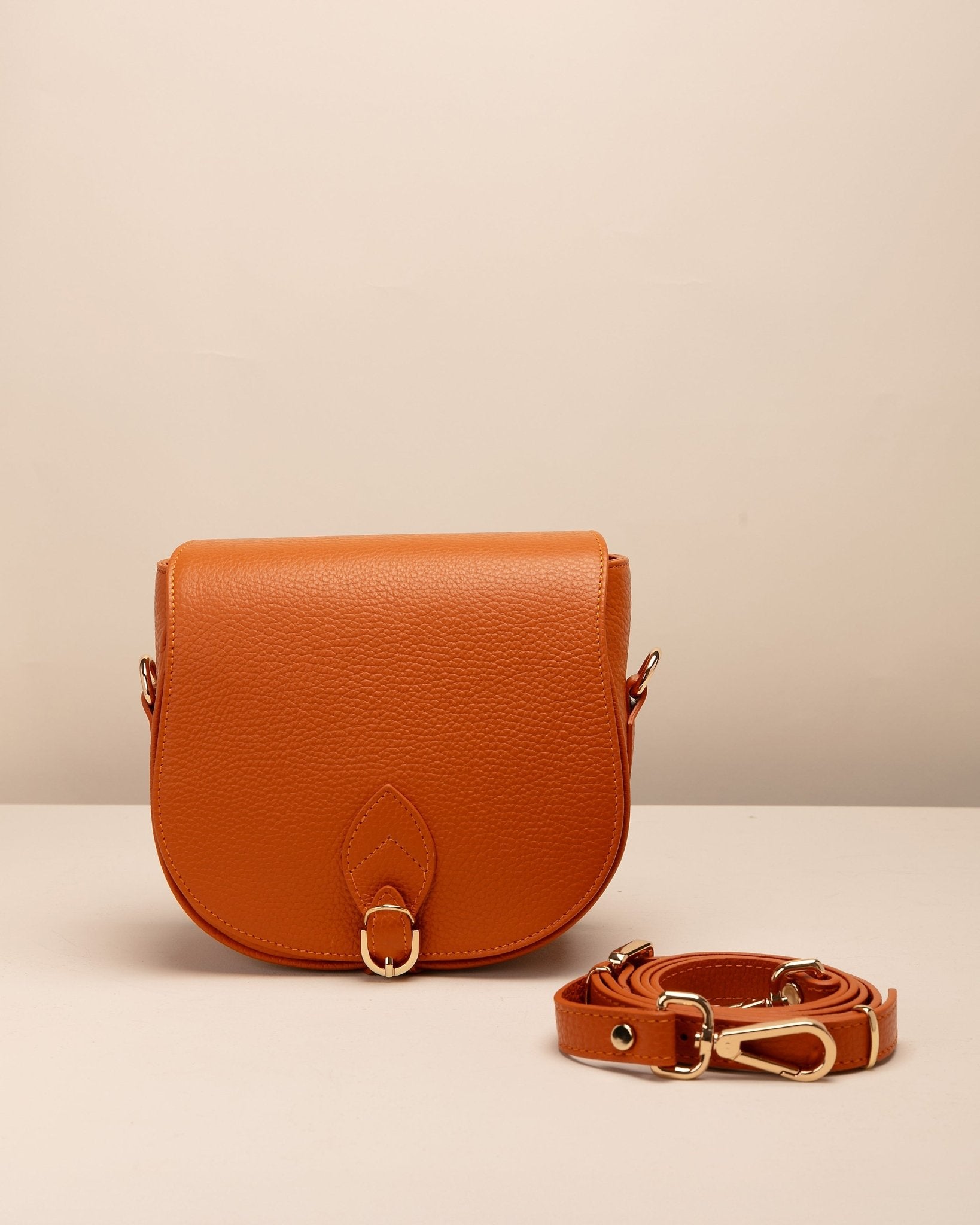Marks&Angels Borse a Tracolla Mini Ele New Marigold borsa tracolla pelle martellata