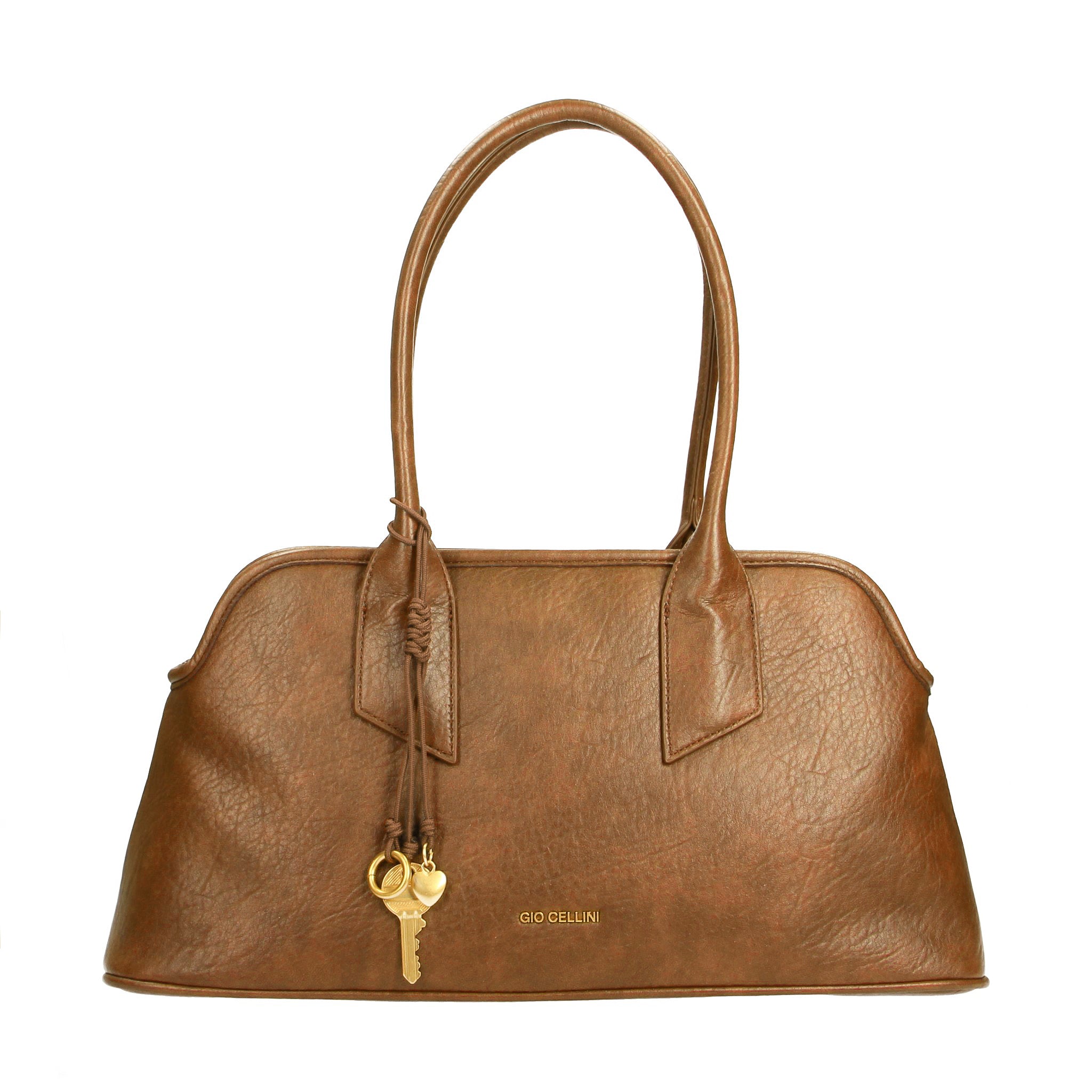 Gio Cellini BORSE DAILY BAG ecopelle vintage Marrone