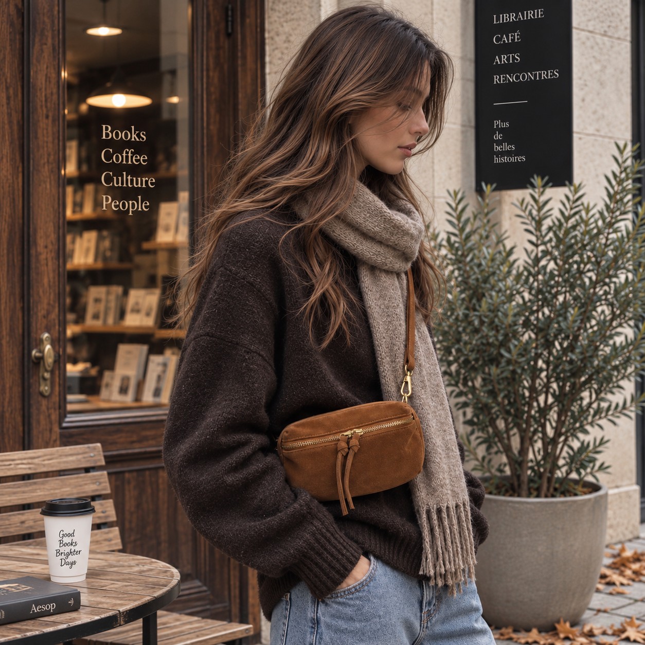 Crazy Lou Sac en cuir et pu 7386 borsa in pelle