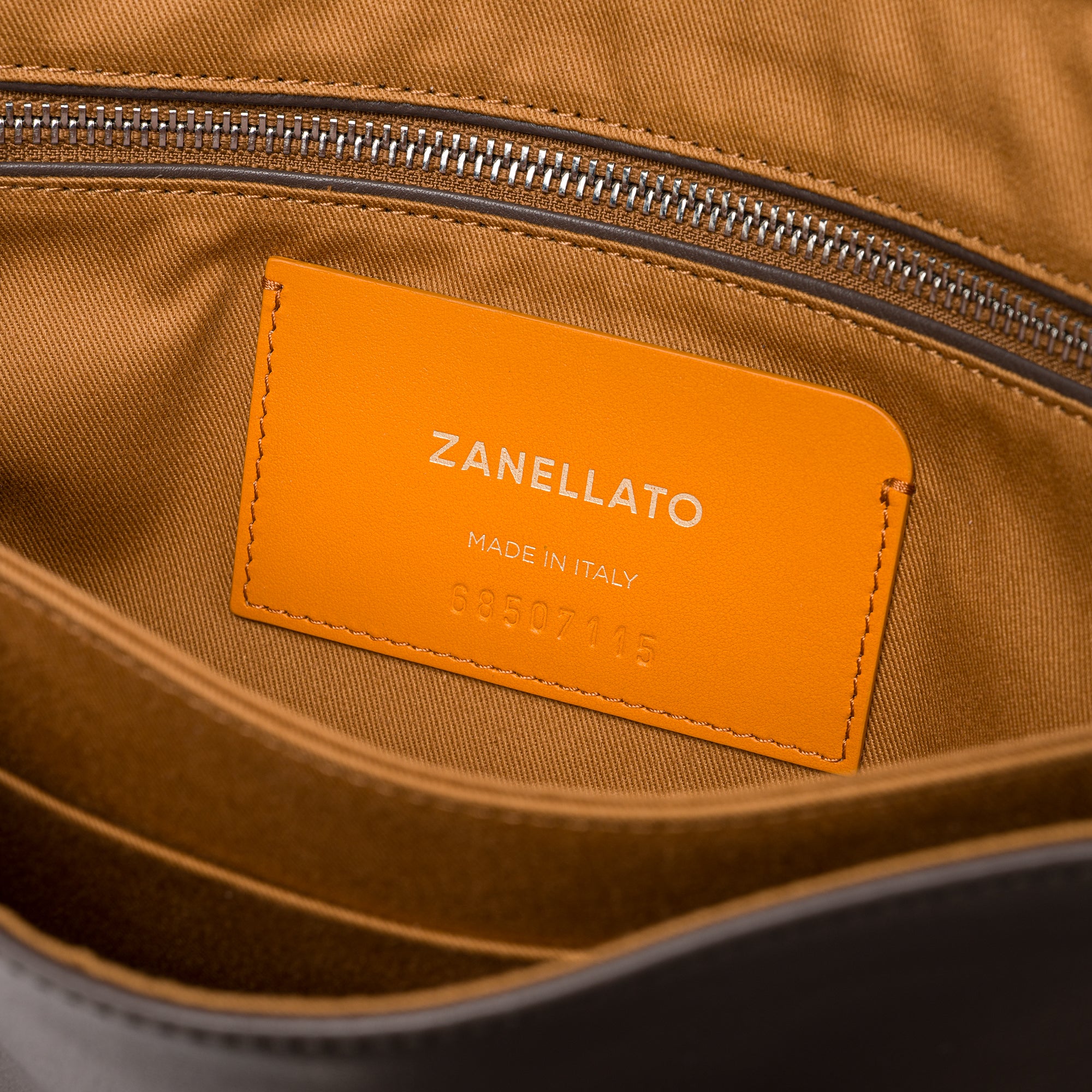 Zanellato Postina® M borsa marrone Marengo pelle liscia
