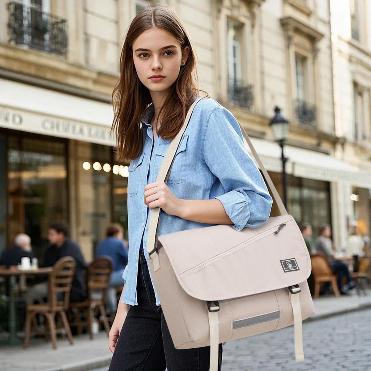 OIWAS Messenger Bags Ock5578 borsa messenger bianca 17,8 L impermeabile