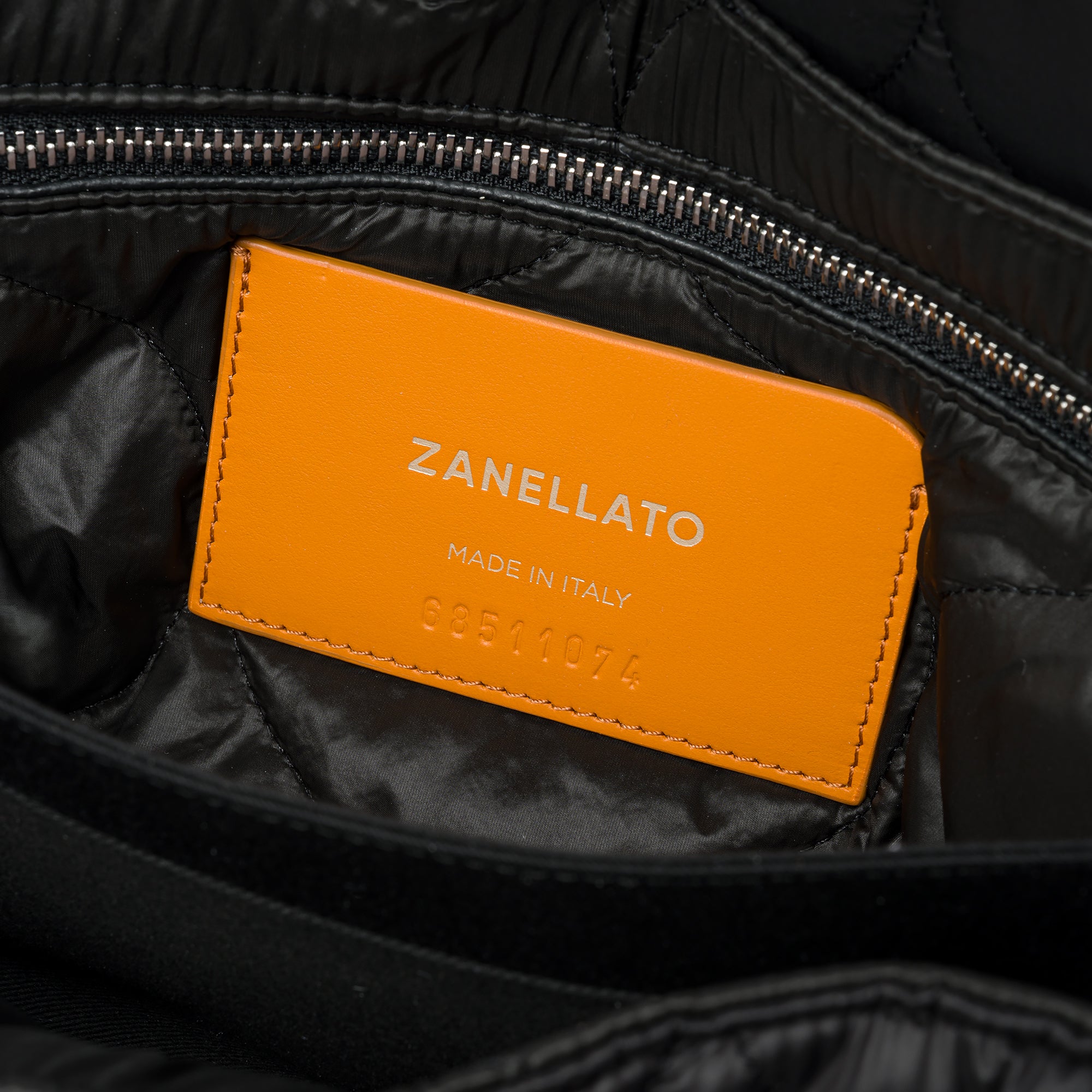 Zanellato Postina® M borsa nera in tessuto tecnico