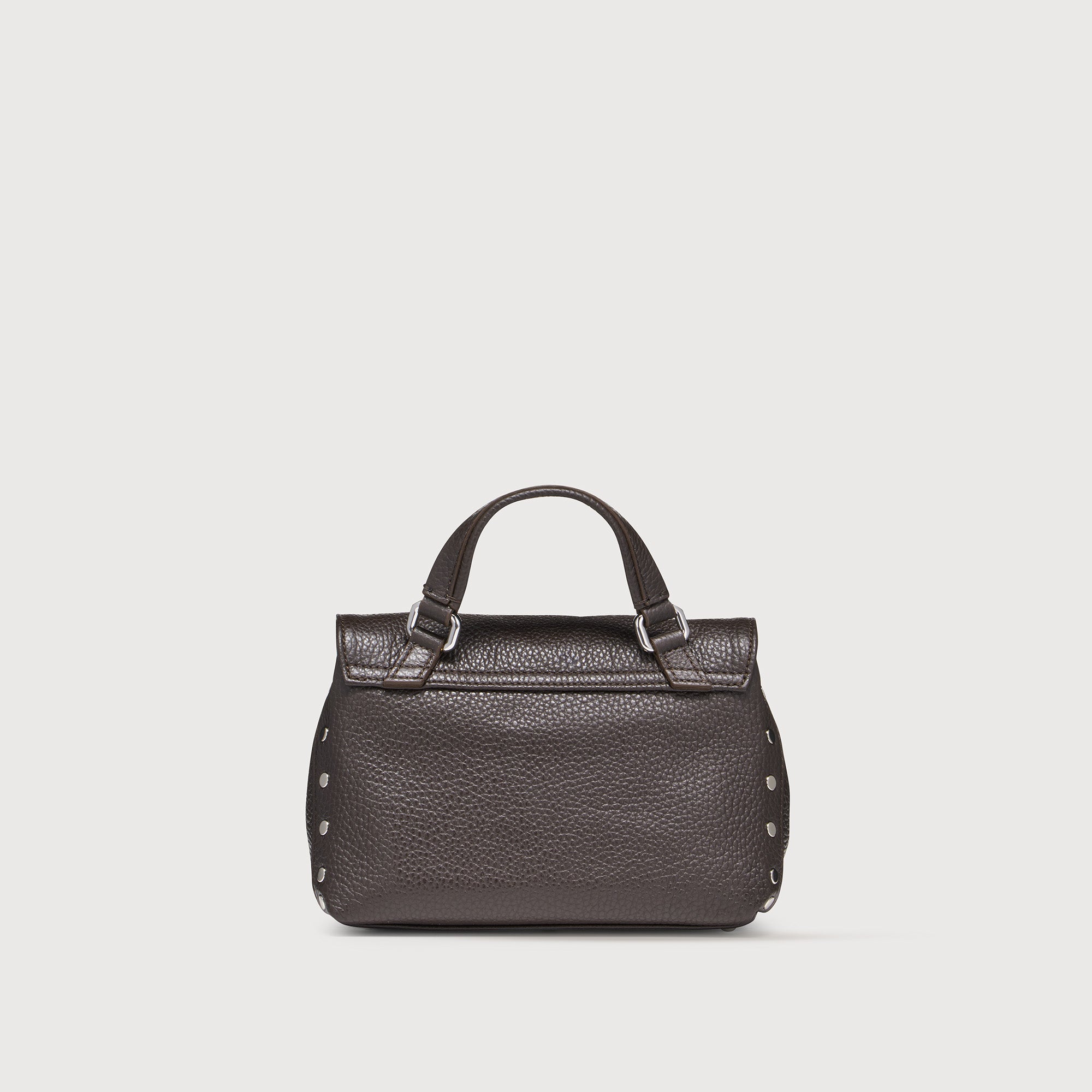 Zanellato Postina® Baby borsa marrone in pelle martellata