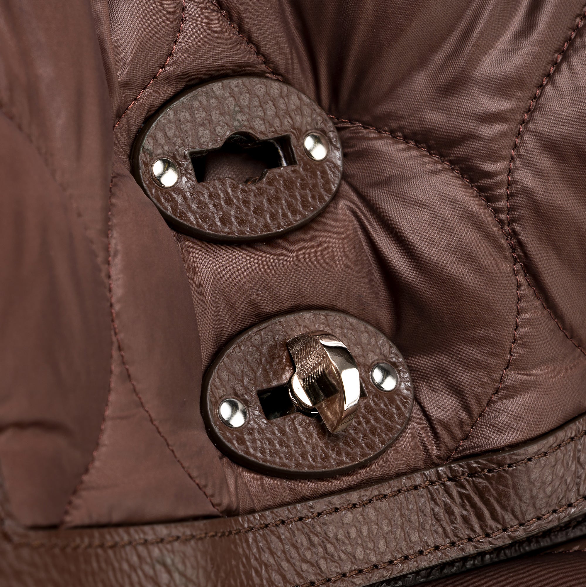 Zanellato A' Spasso® M borsa tote Brown Perugia in nylon
