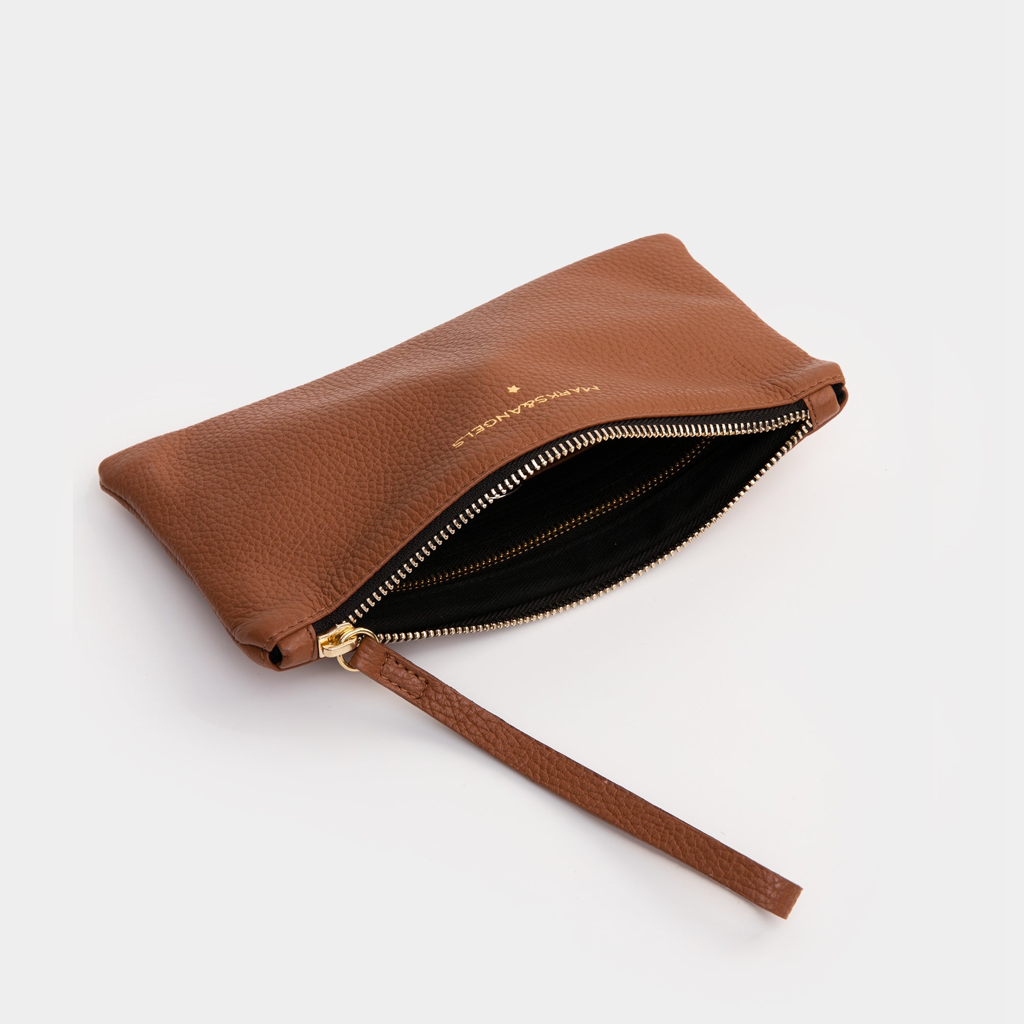 Marks&Angels Pochette Portafoglio Mia Caramel portafoglio in pelle