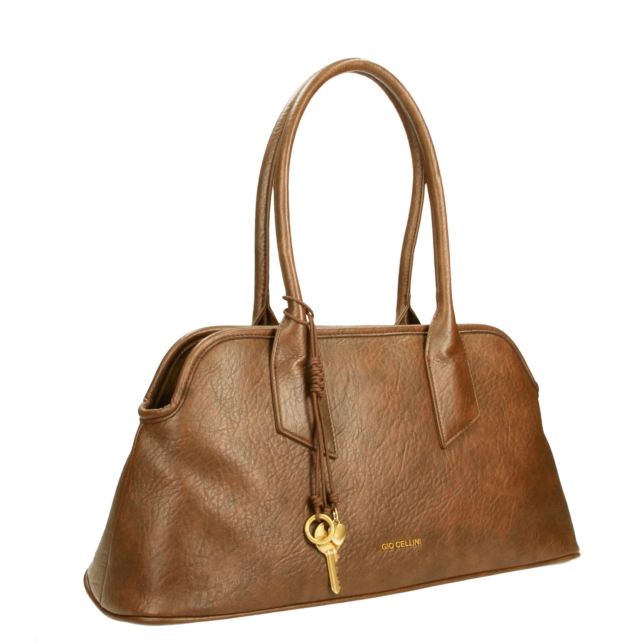 Gio Cellini BORSE Daily Bag borsa nera ecopelle vintage