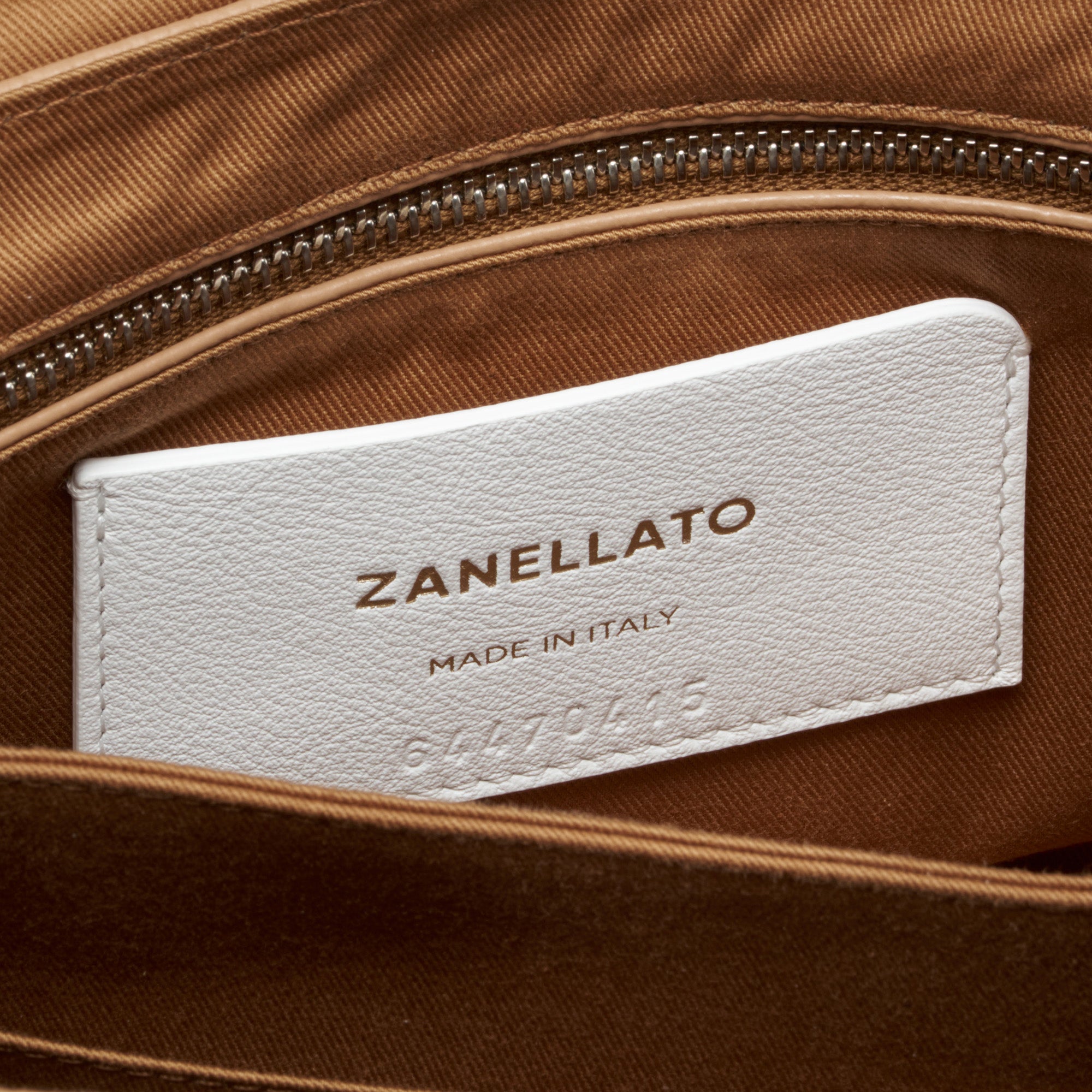 Zanellato Postina® S borsa marrone pelle martellata