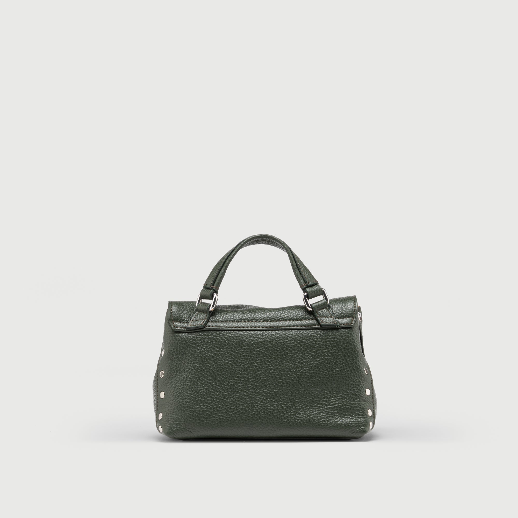 Zanellato Postina® Baby borsa a mano verde martellata