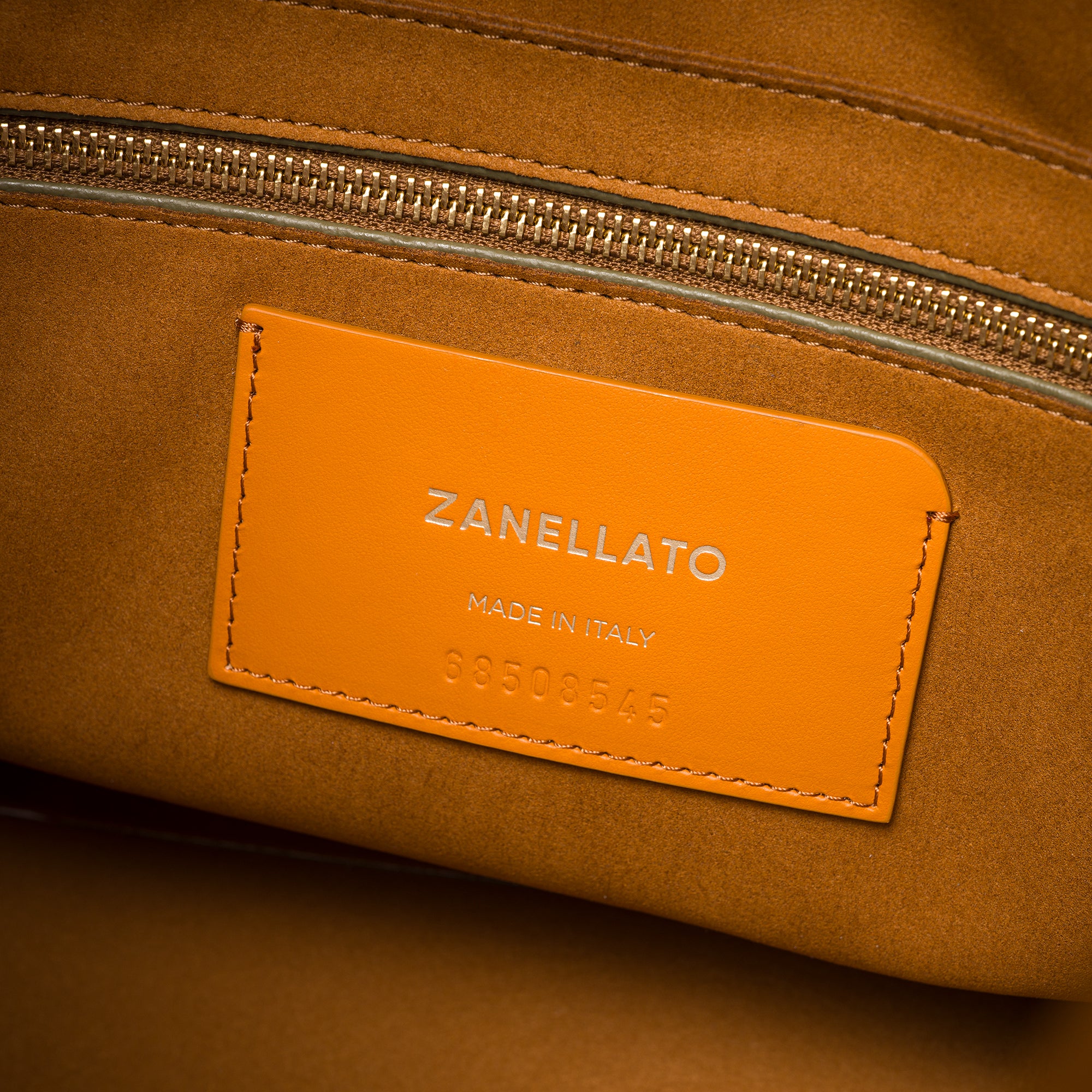 Zanellato A' Spasso® M borsa verde in nabuk