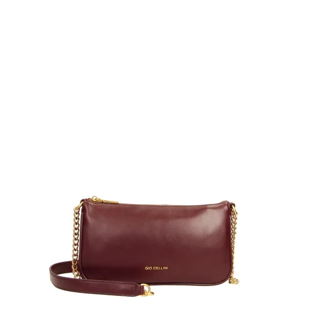 Gio Cellini BORSE Pochette Pochette bordeaux in ecopelle
